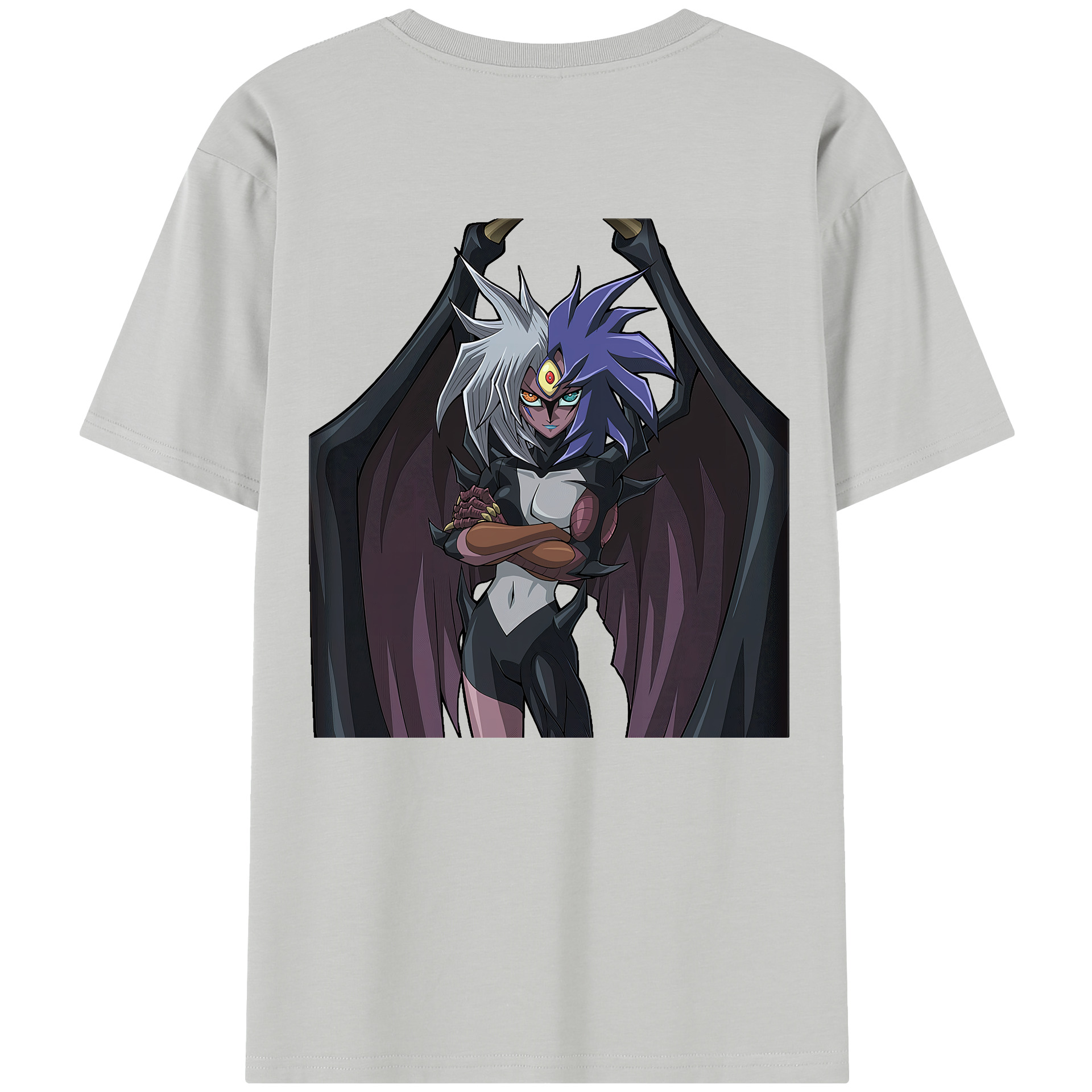 （画像用） 遊☆戯☆王 Yu-Gi-Oh! 綿100％半袖Tシャツ（背面プリント）