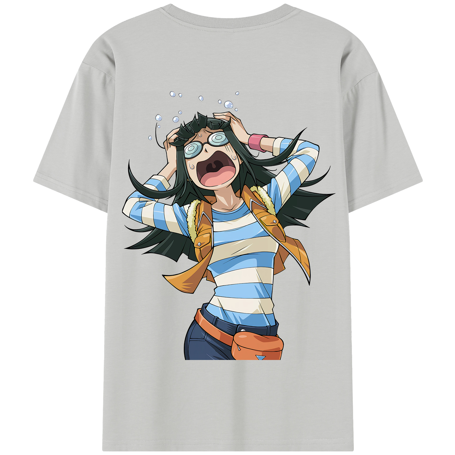 （画像用） 遊☆戯☆王 Yu-Gi-Oh! 綿100％半袖Tシャツ（背面プリント）