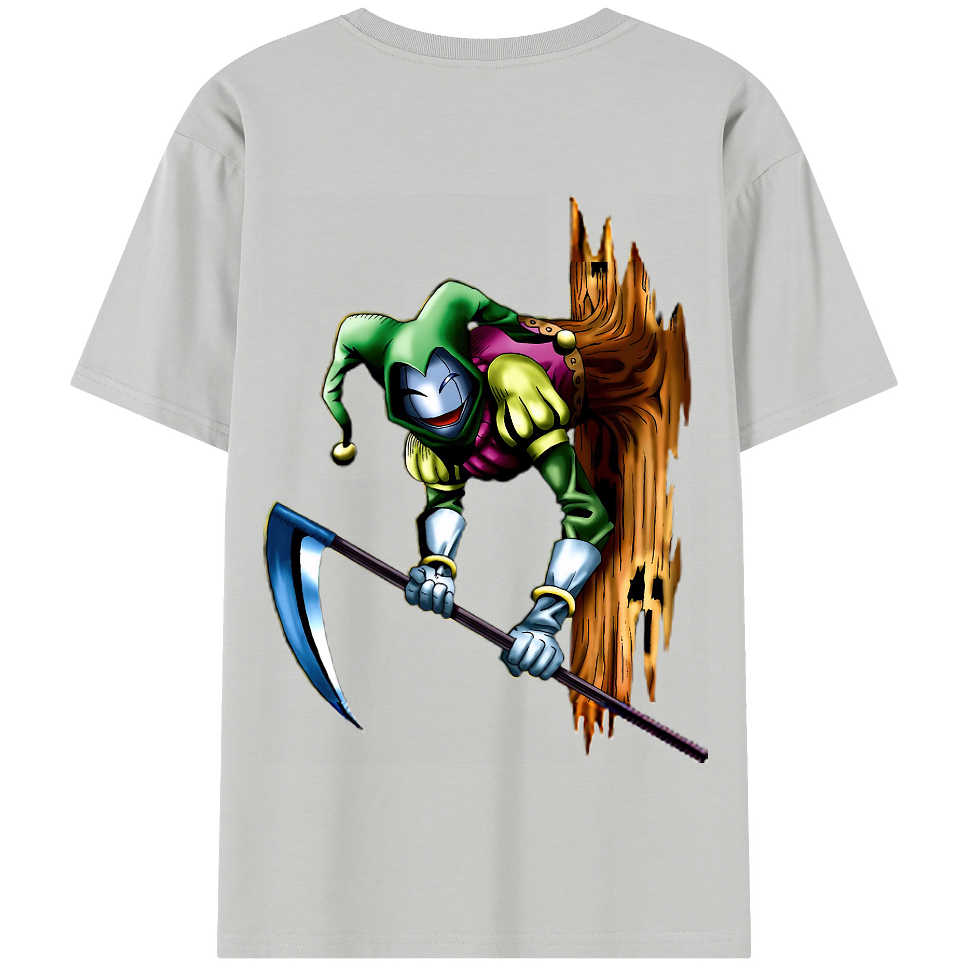 （画像用） 遊☆戯☆王 Yu-Gi-Oh! 綿100％半袖Tシャツ（背面プリント）