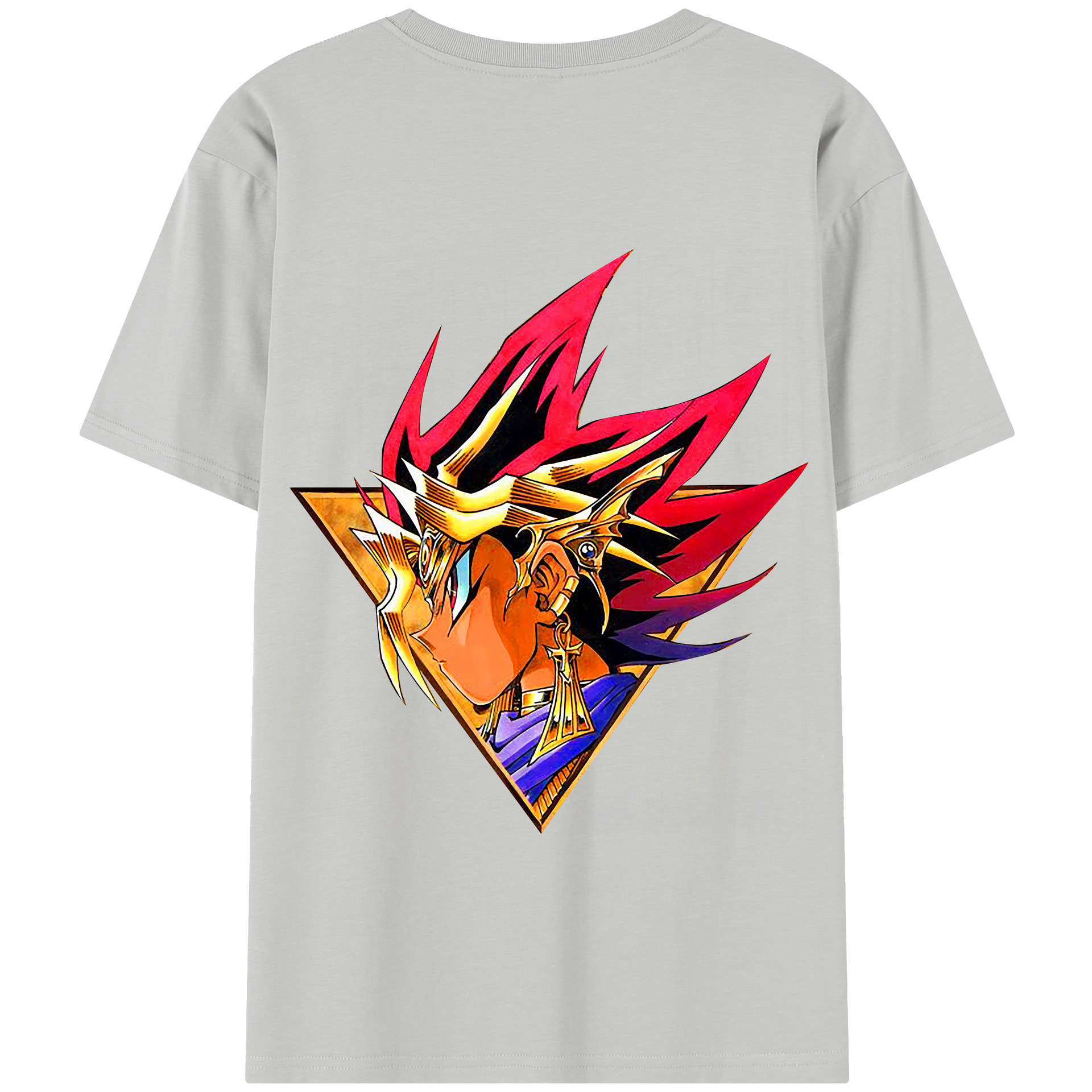 （画像用） 遊☆戯☆王 Yu-Gi-Oh! 綿100％半袖Tシャツ（背面プリント）