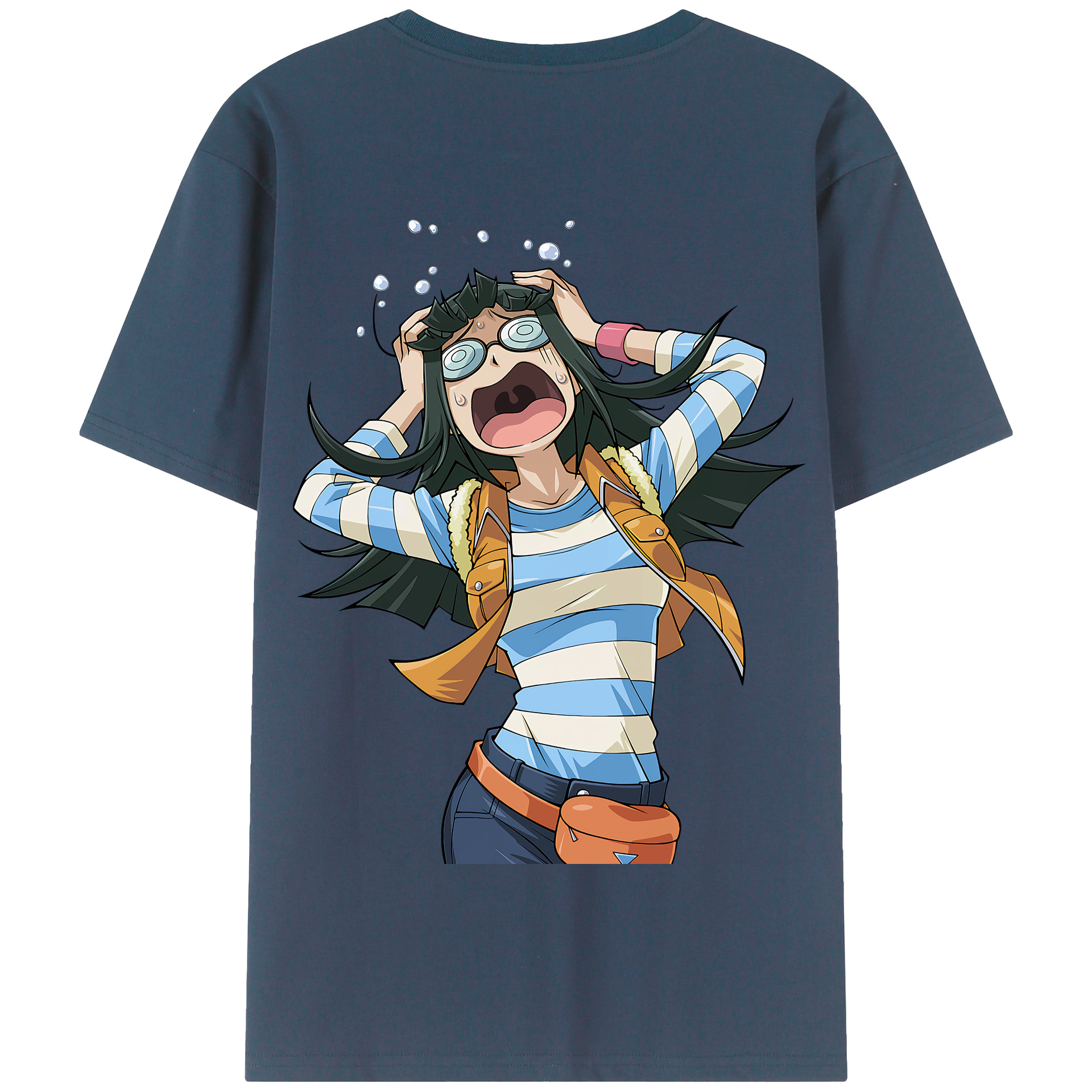 （画像用） 遊☆戯☆王 Yu-Gi-Oh! 綿100％半袖Tシャツ（背面プリント）