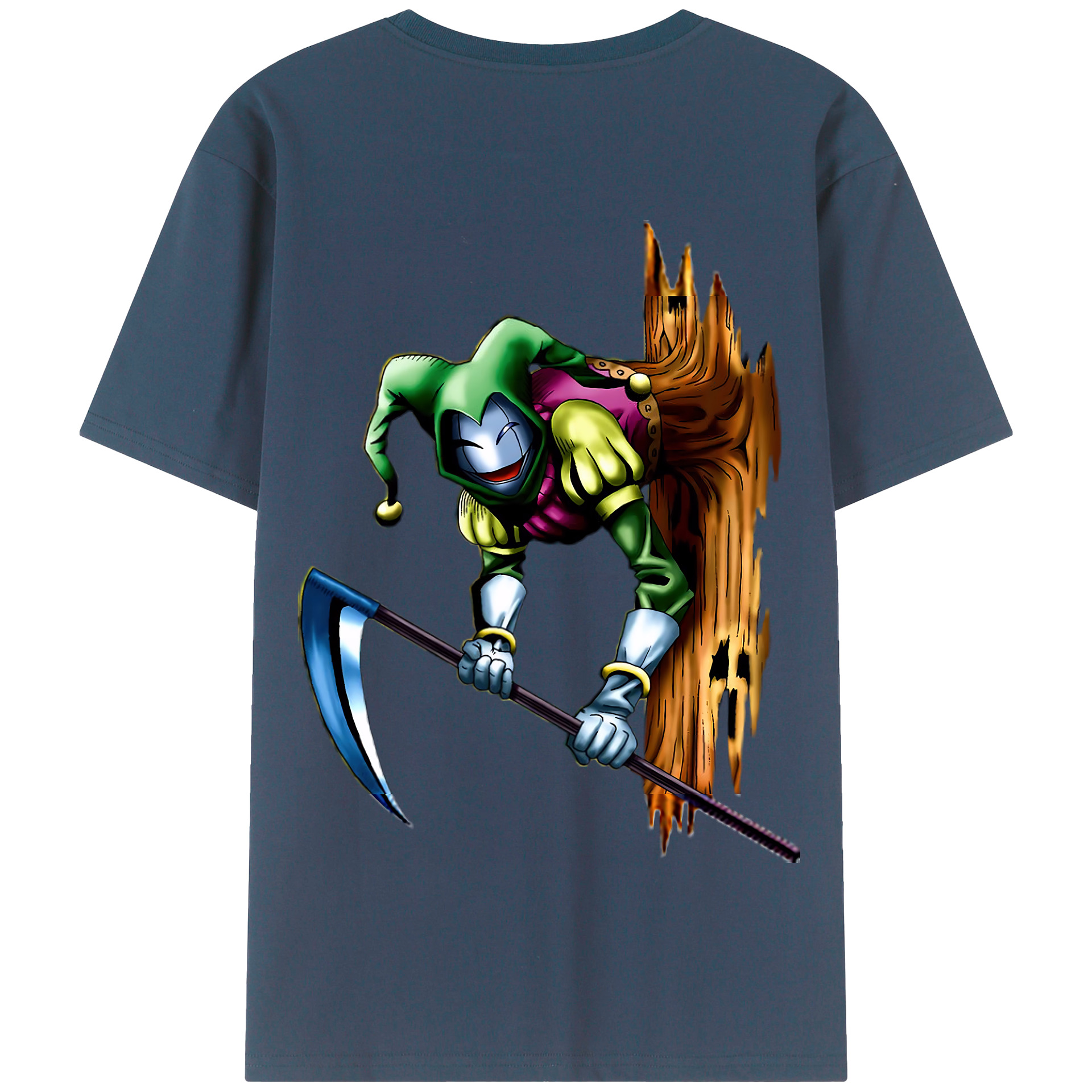 （画像用） 遊☆戯☆王 Yu-Gi-Oh! 綿100％半袖Tシャツ（背面プリント）