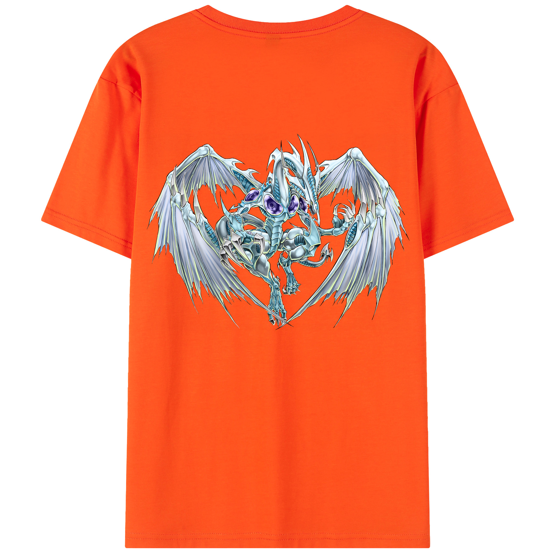 （画像用） 遊☆戯☆王 Yu-Gi-Oh! 綿100％半袖Tシャツ（背面プリント）