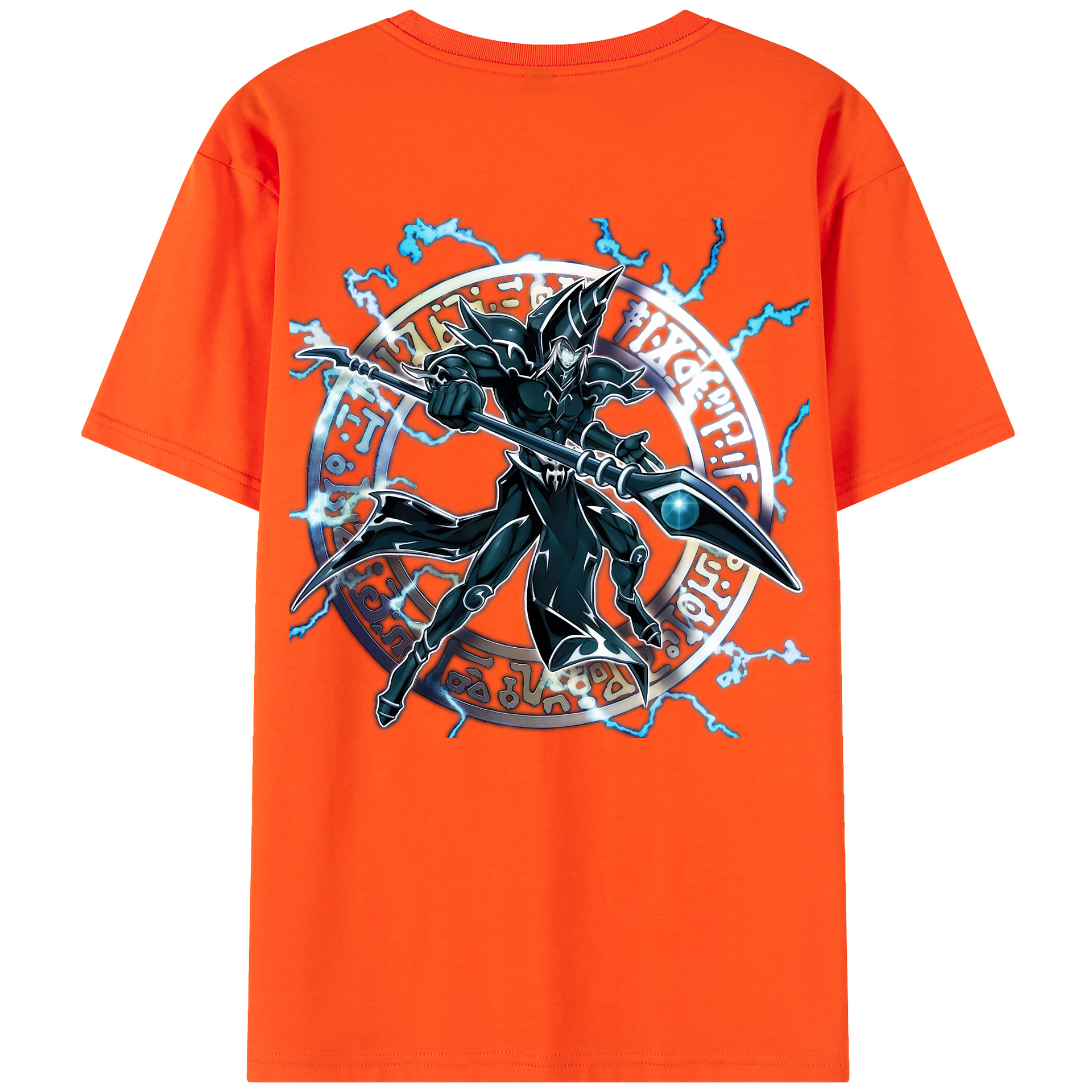 （画像用） 遊☆戯☆王 Yu-Gi-Oh! 綿100％半袖Tシャツ（背面プリント）