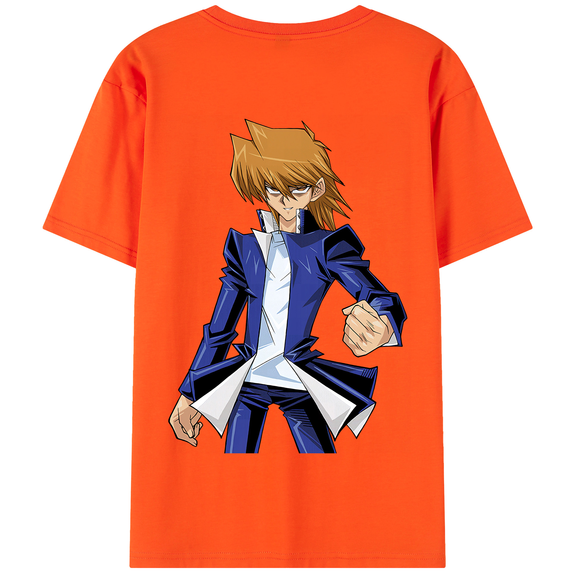 （画像用） 遊☆戯☆王 Yu-Gi-Oh! 綿100％半袖Tシャツ（背面プリント）