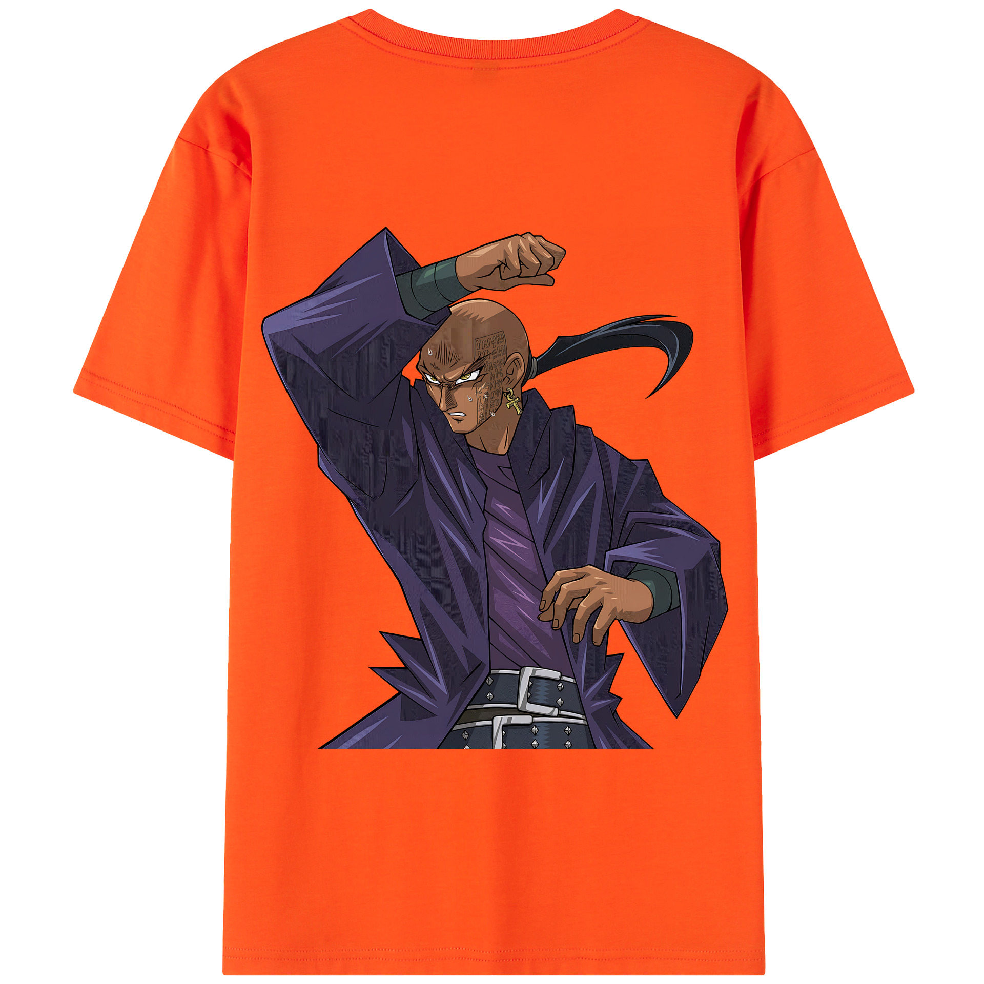 （画像用） 遊☆戯☆王 Yu-Gi-Oh! 綿100％半袖Tシャツ（背面プリント）