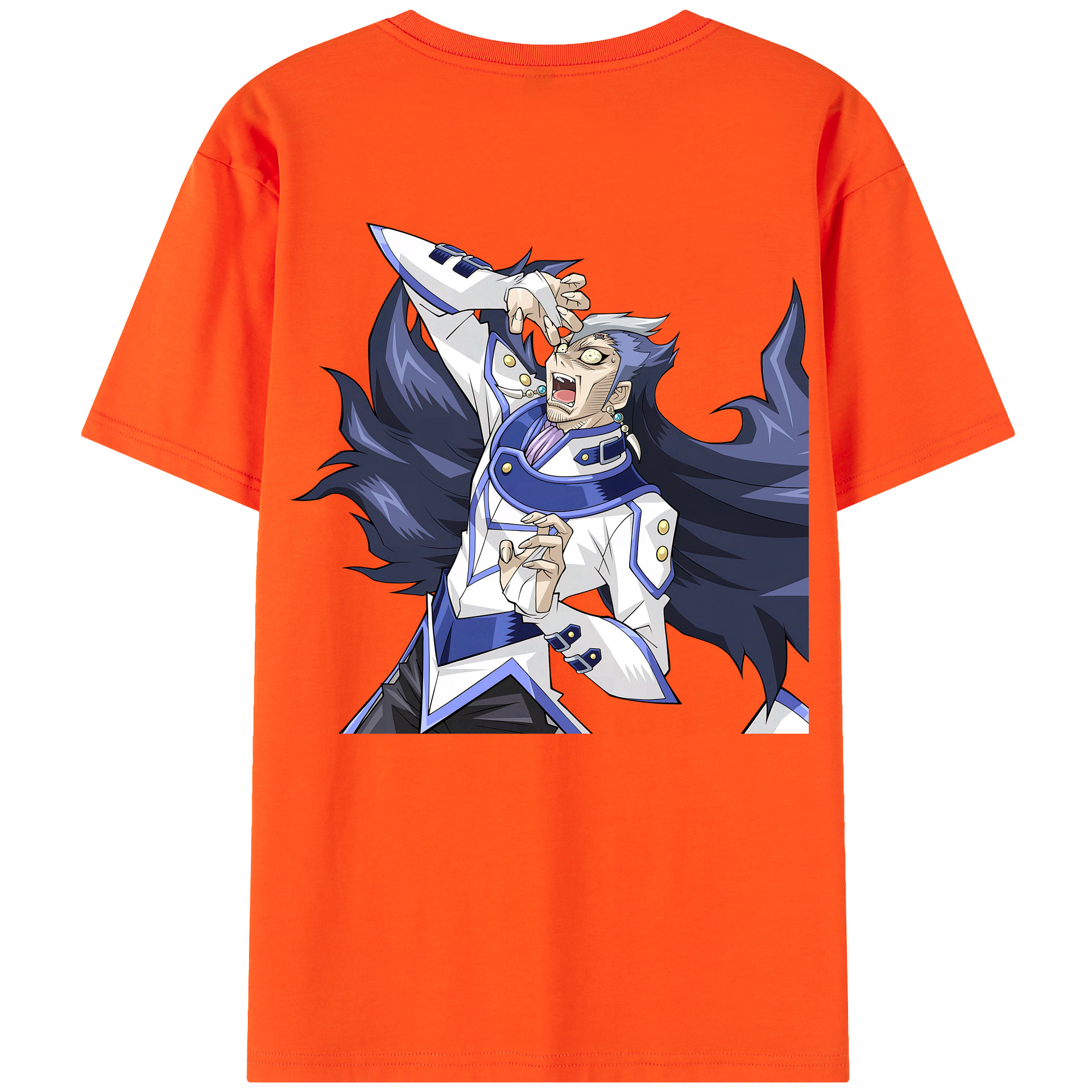 （画像用） 遊☆戯☆王 Yu-Gi-Oh! 綿100％半袖Tシャツ（背面プリント）