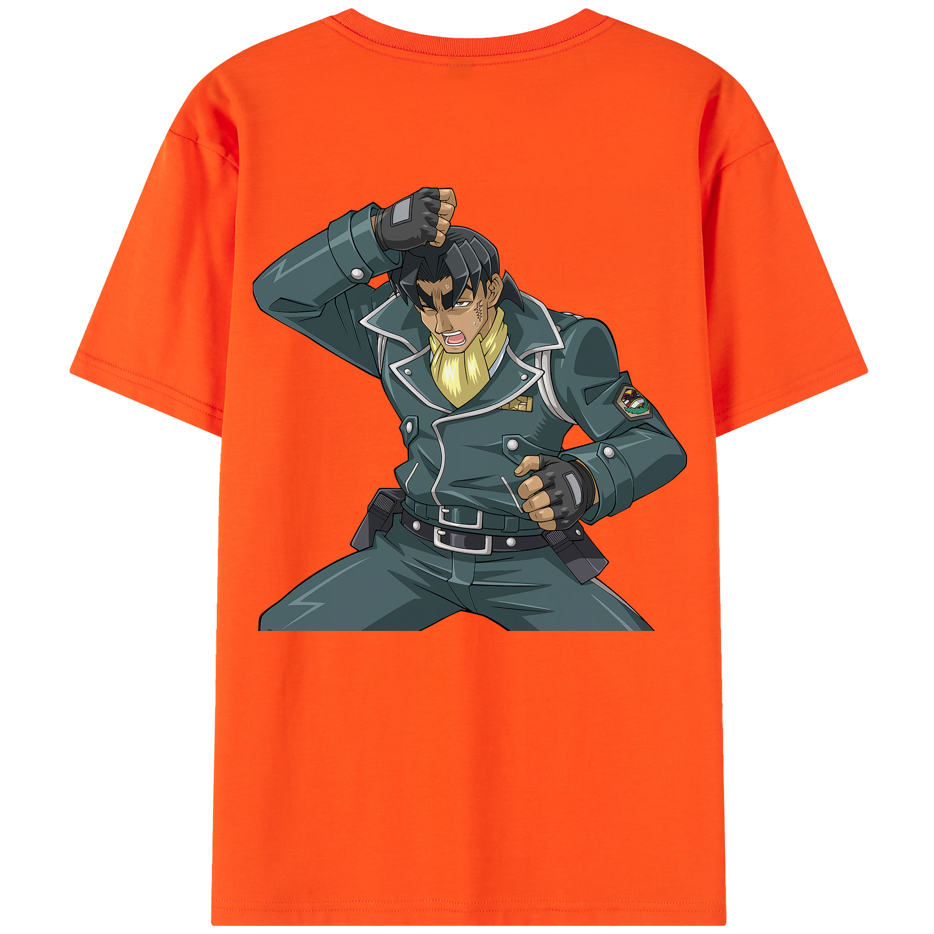 （画像用） 遊☆戯☆王 Yu-Gi-Oh! 綿100％半袖Tシャツ（背面プリント）