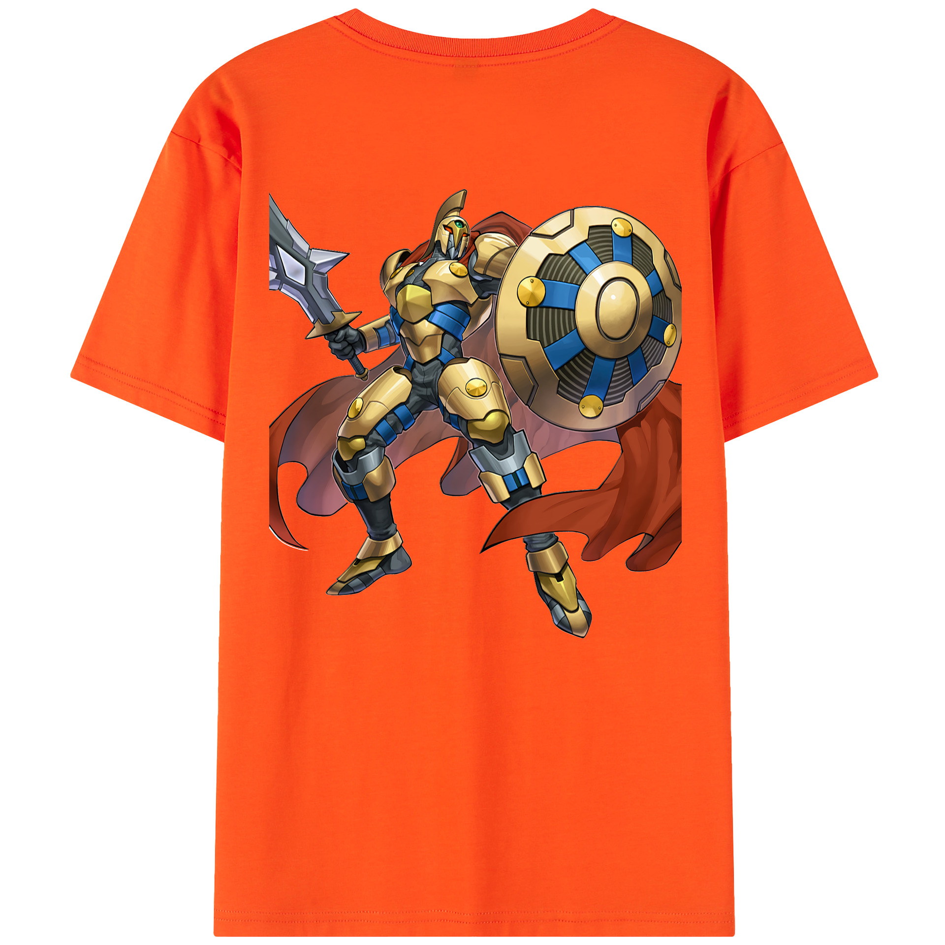 （画像用） 遊☆戯☆王 Yu-Gi-Oh! 綿100％半袖Tシャツ（背面プリント）