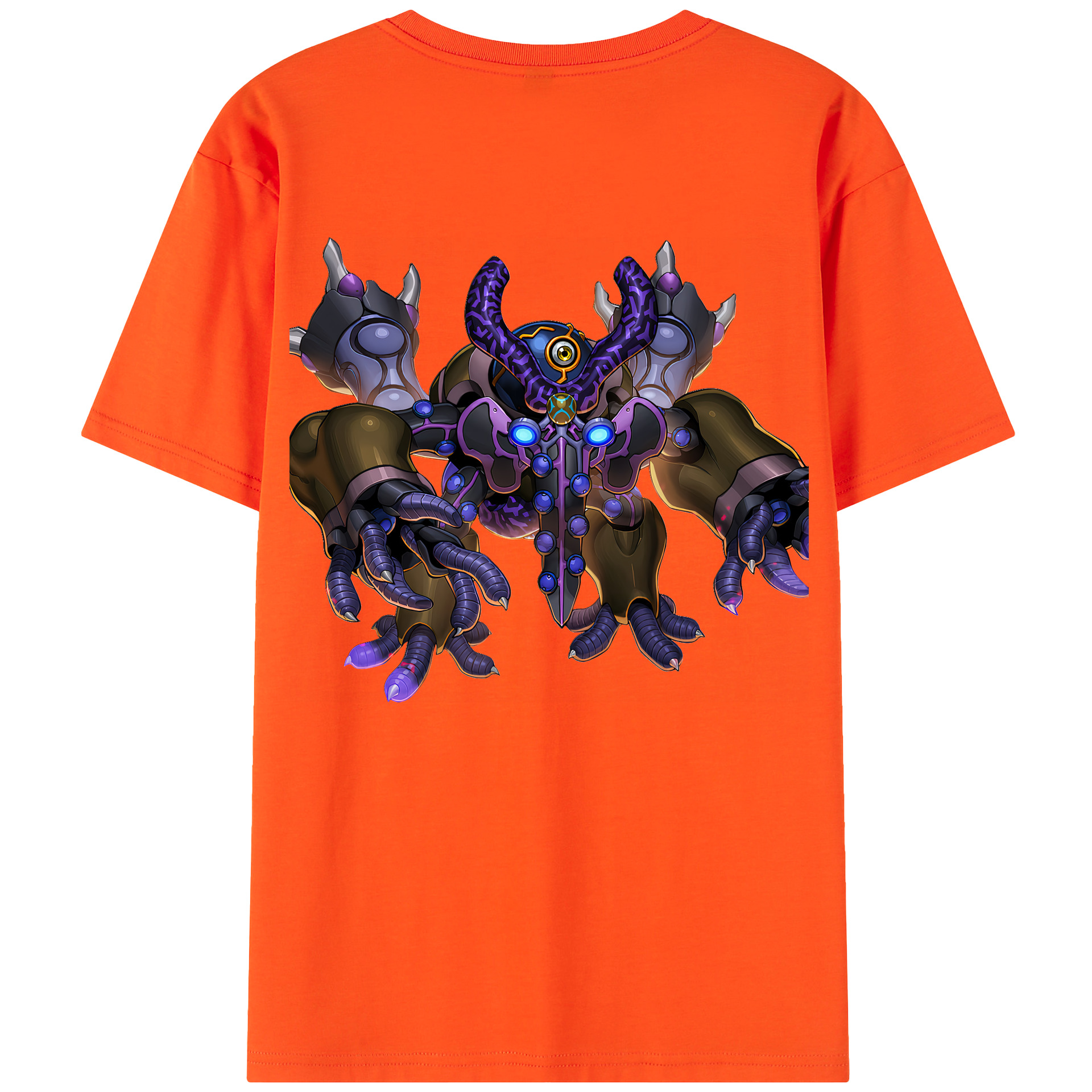 （画像用） 遊☆戯☆王 Yu-Gi-Oh! 綿100％半袖Tシャツ（背面プリント）