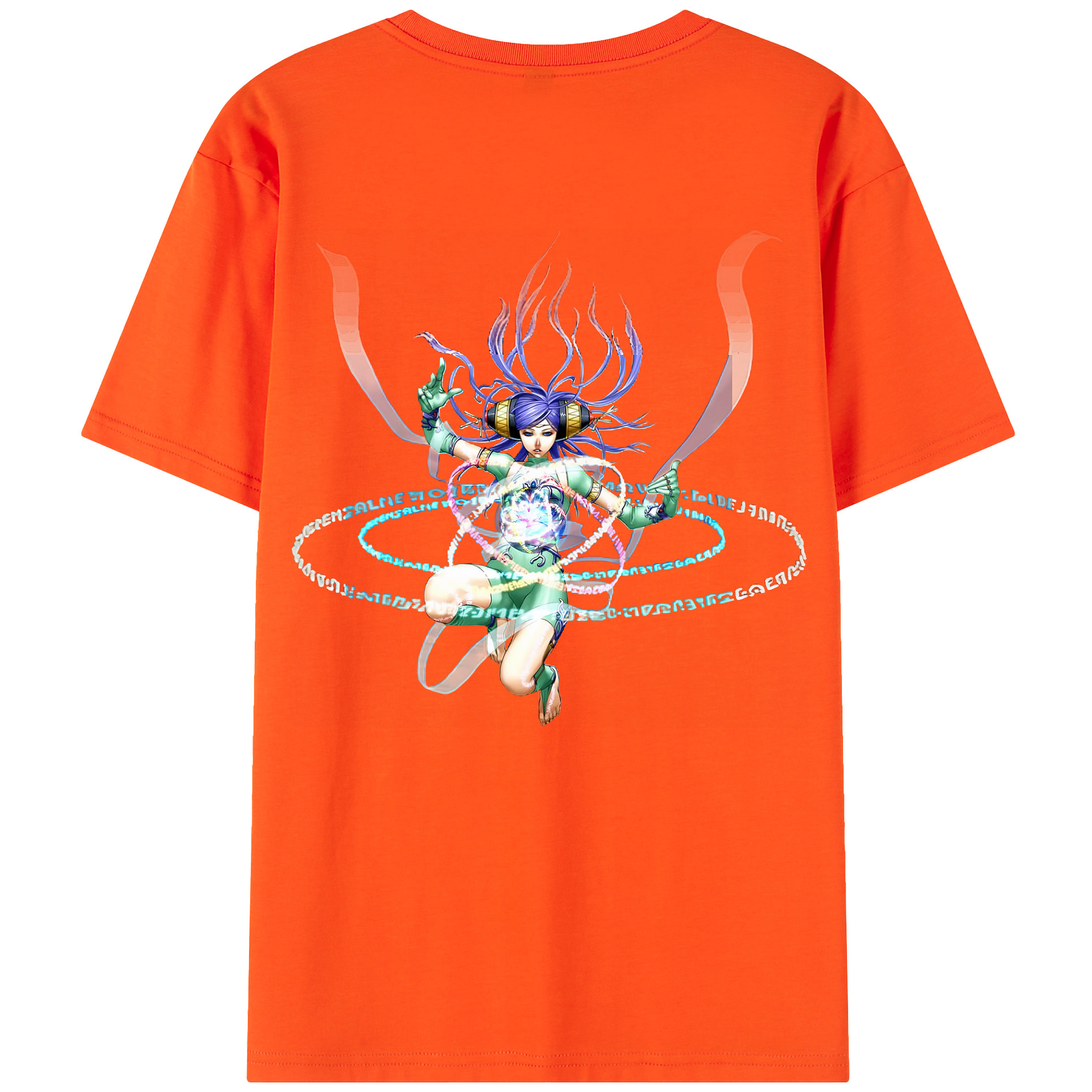 （画像用） 遊☆戯☆王 Yu-Gi-Oh! 綿100％半袖Tシャツ（背面プリント）