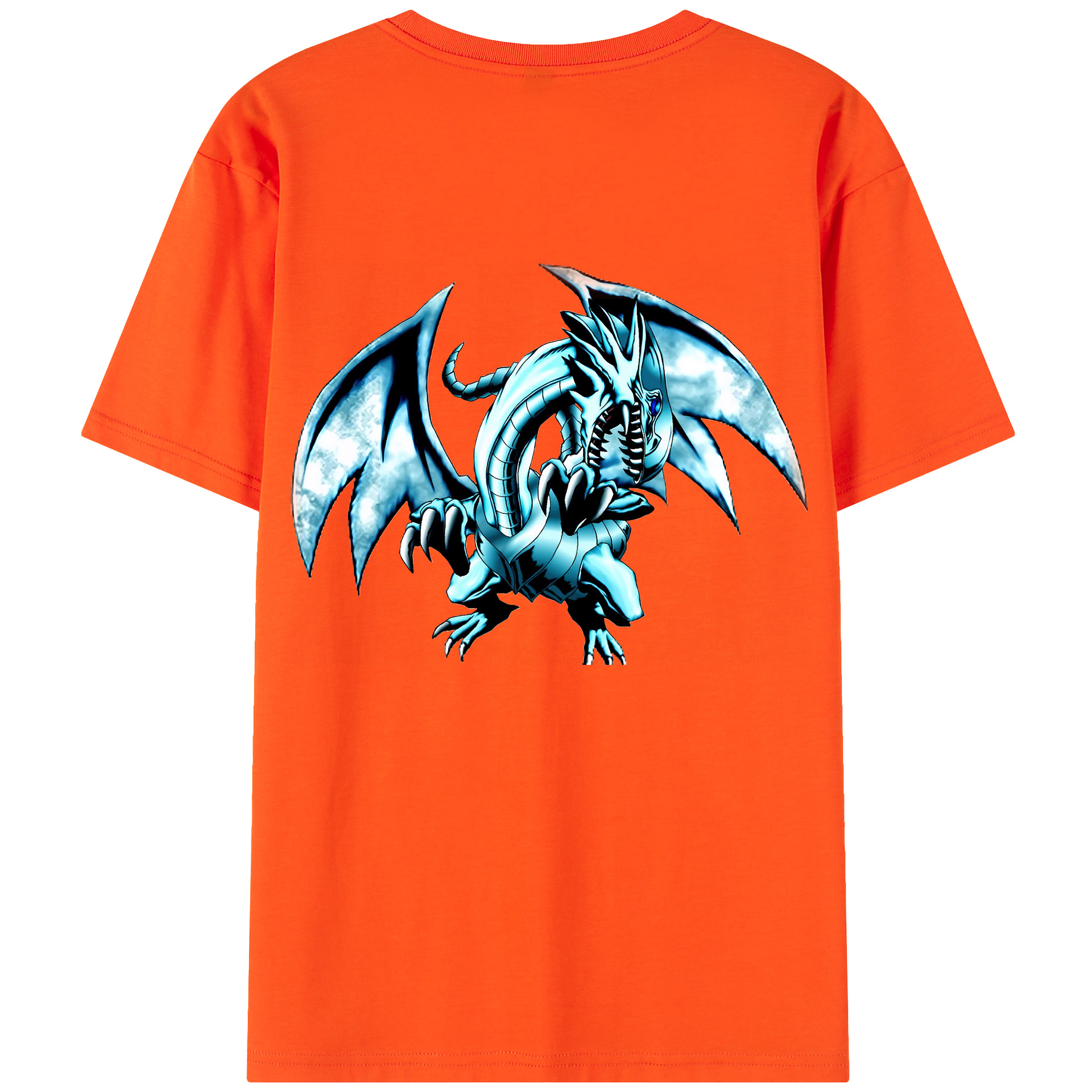 （画像用） 遊☆戯☆王 Yu-Gi-Oh! 綿100％半袖Tシャツ（背面プリント）