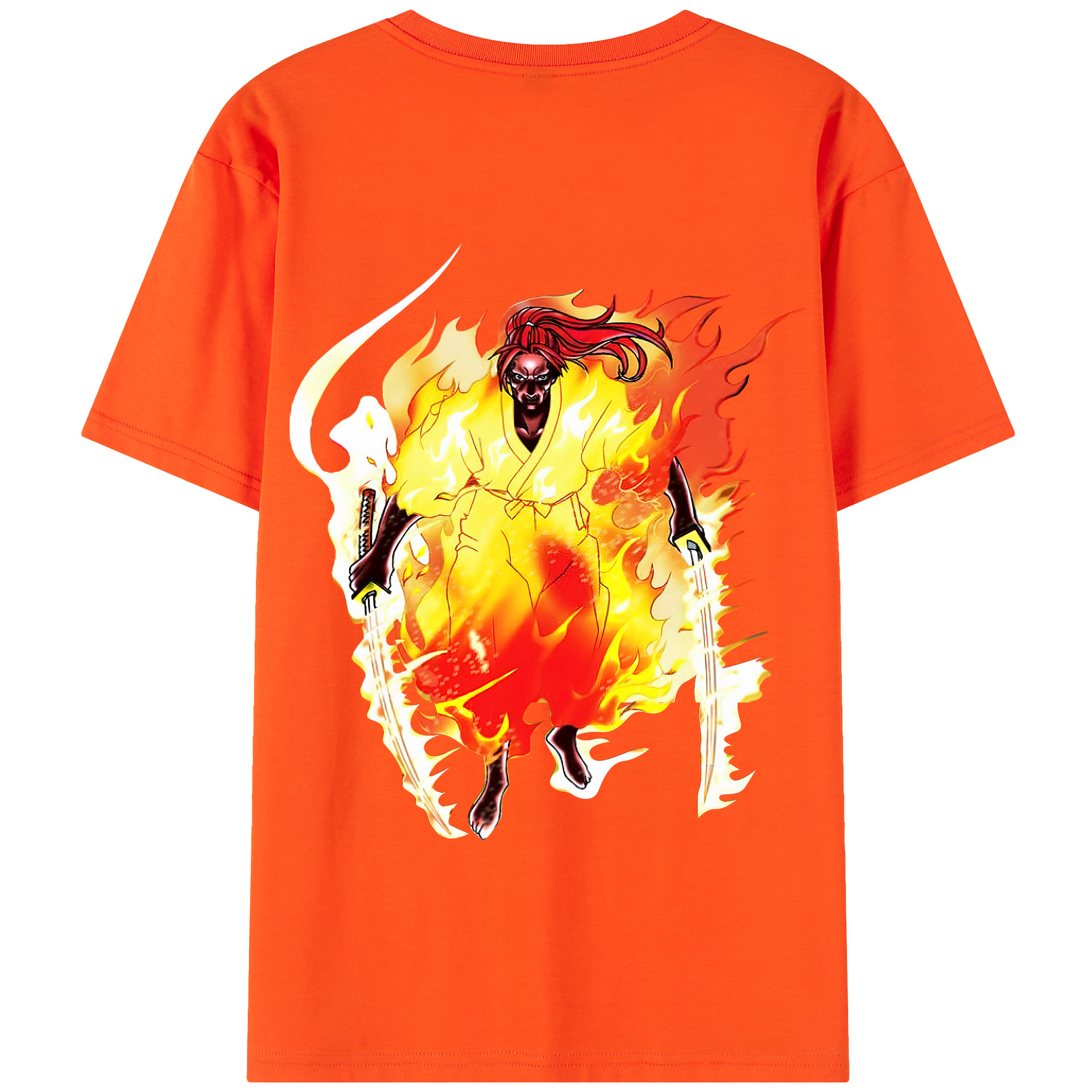 （画像用） 遊☆戯☆王 Yu-Gi-Oh! 綿100％半袖Tシャツ（背面プリント）