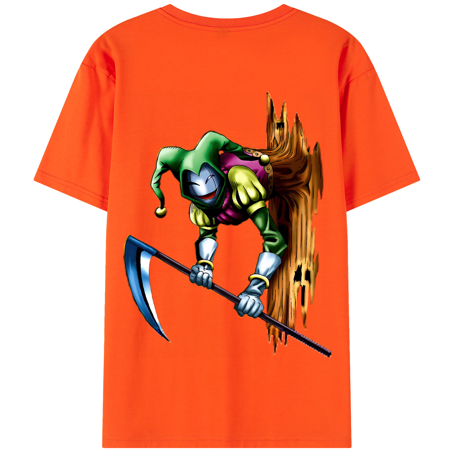 （画像用） 遊☆戯☆王 Yu-Gi-Oh! 綿100％半袖Tシャツ（背面プリント）