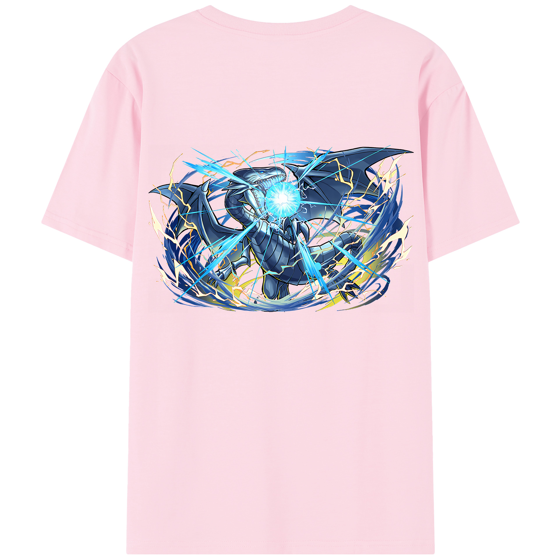 （画像用） 遊☆戯☆王 Yu-Gi-Oh! 綿100％半袖Tシャツ（背面プリント）