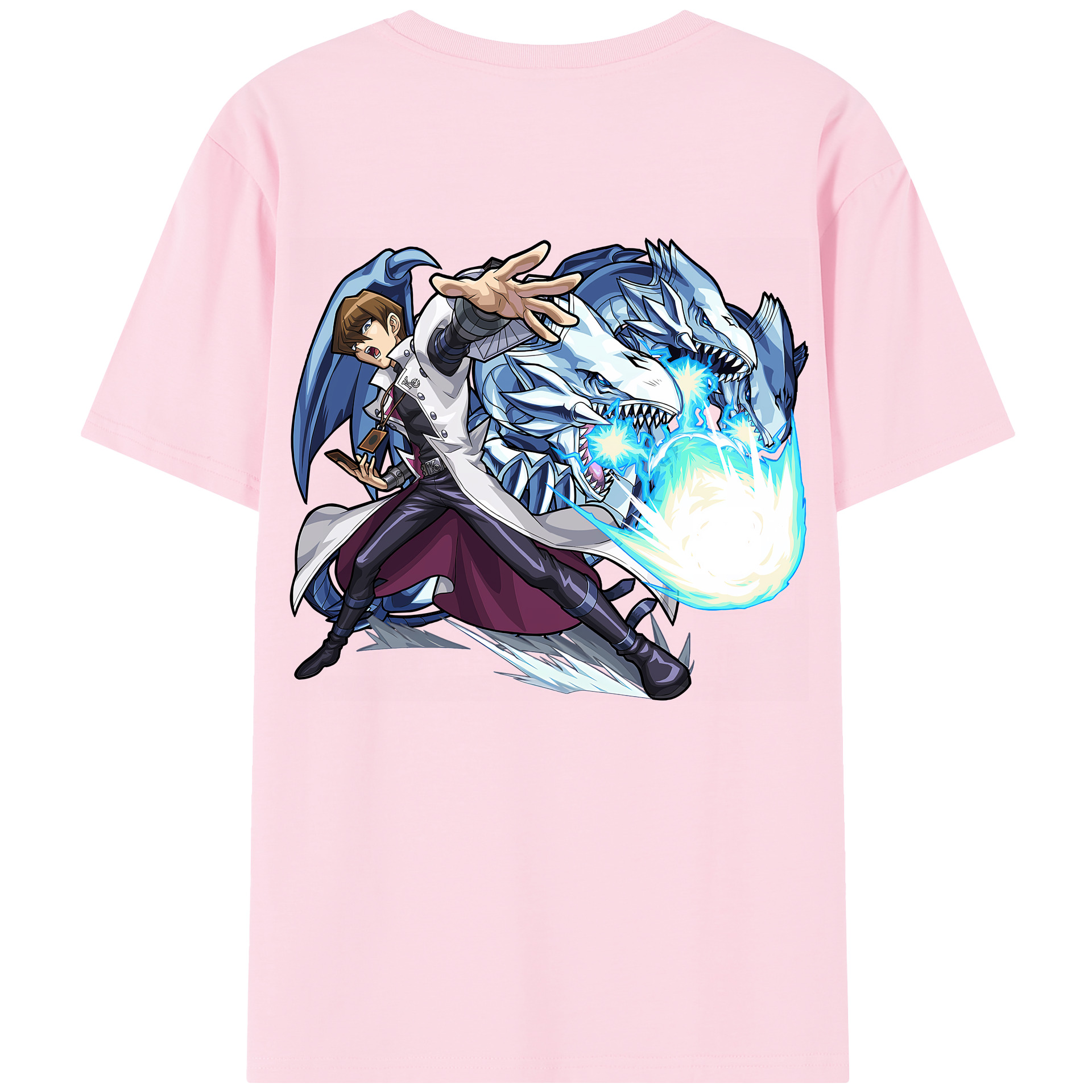 （画像用） 遊☆戯☆王 Yu-Gi-Oh! 綿100％半袖Tシャツ（背面プリント）
