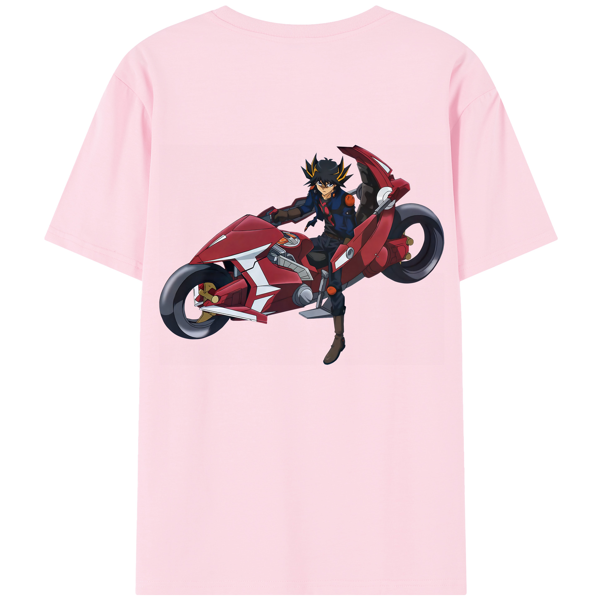（画像用） 遊☆戯☆王 Yu-Gi-Oh! 綿100％半袖Tシャツ（背面プリント）