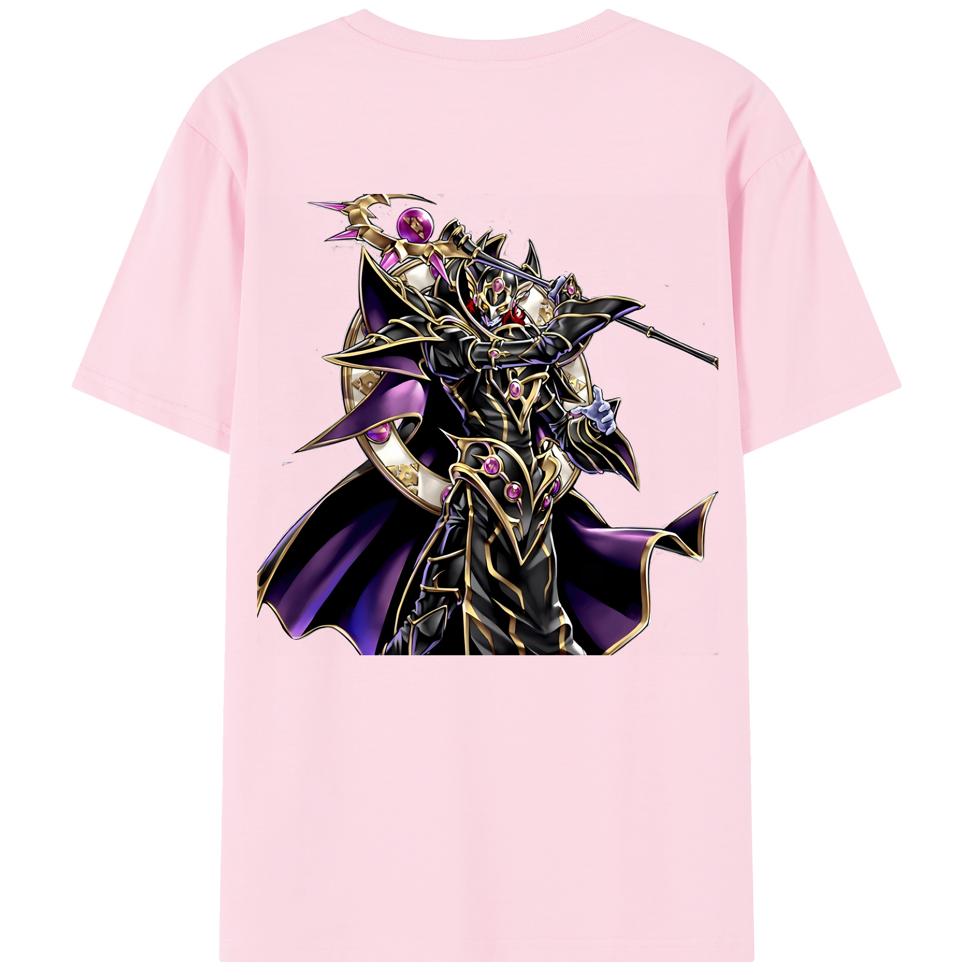 （画像用） 遊☆戯☆王 Yu-Gi-Oh! 綿100％半袖Tシャツ（背面プリント）
