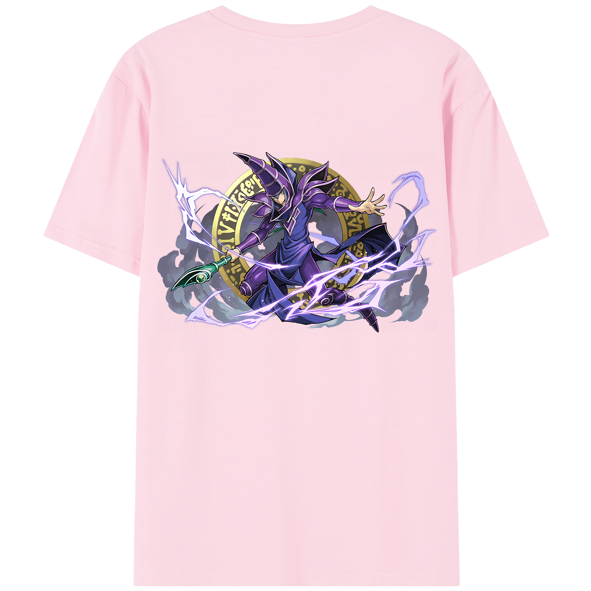（画像用） 遊☆戯☆王 Yu-Gi-Oh! 綿100％半袖Tシャツ（背面プリント）