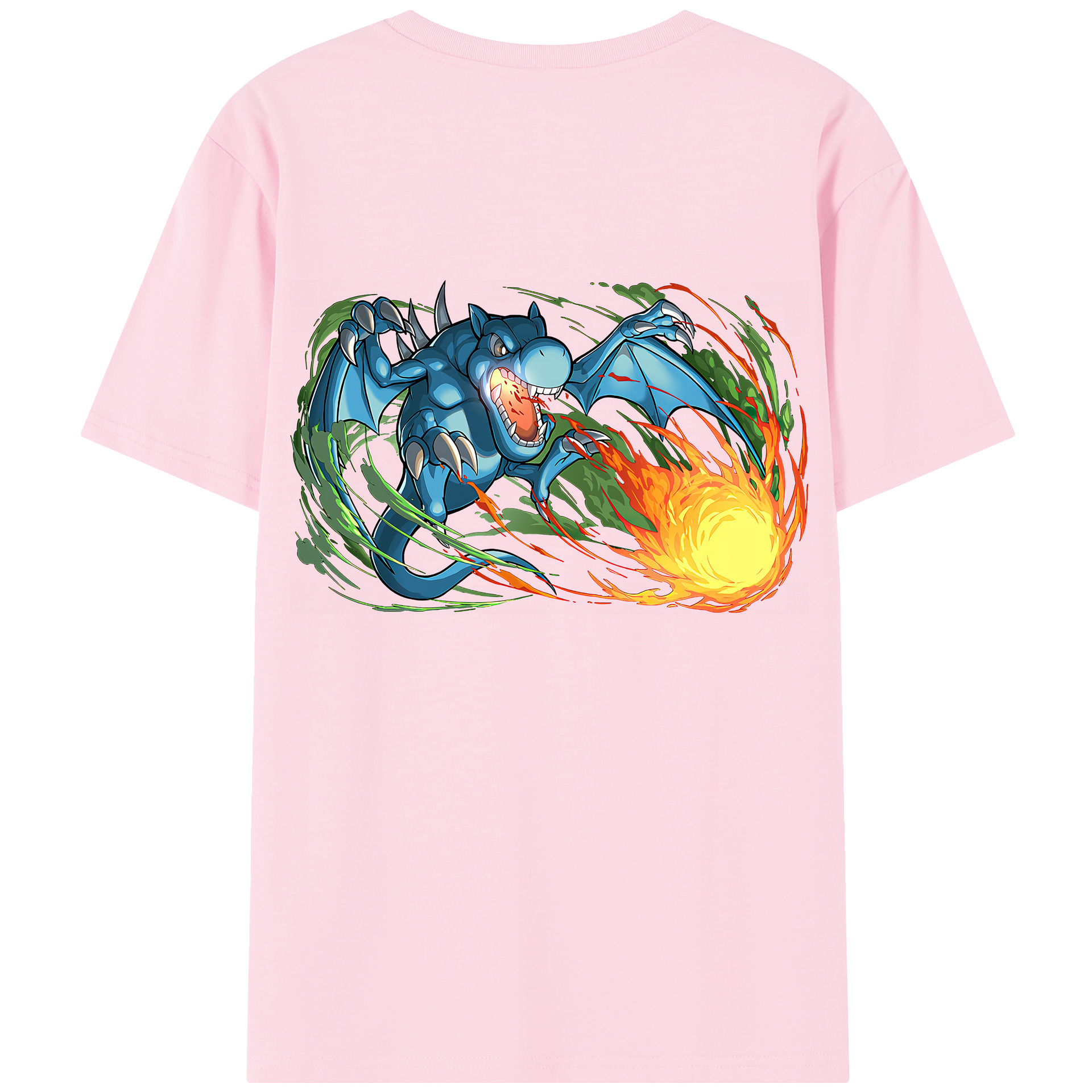 （画像用） 遊☆戯☆王 Yu-Gi-Oh! 綿100％半袖Tシャツ（背面プリント）