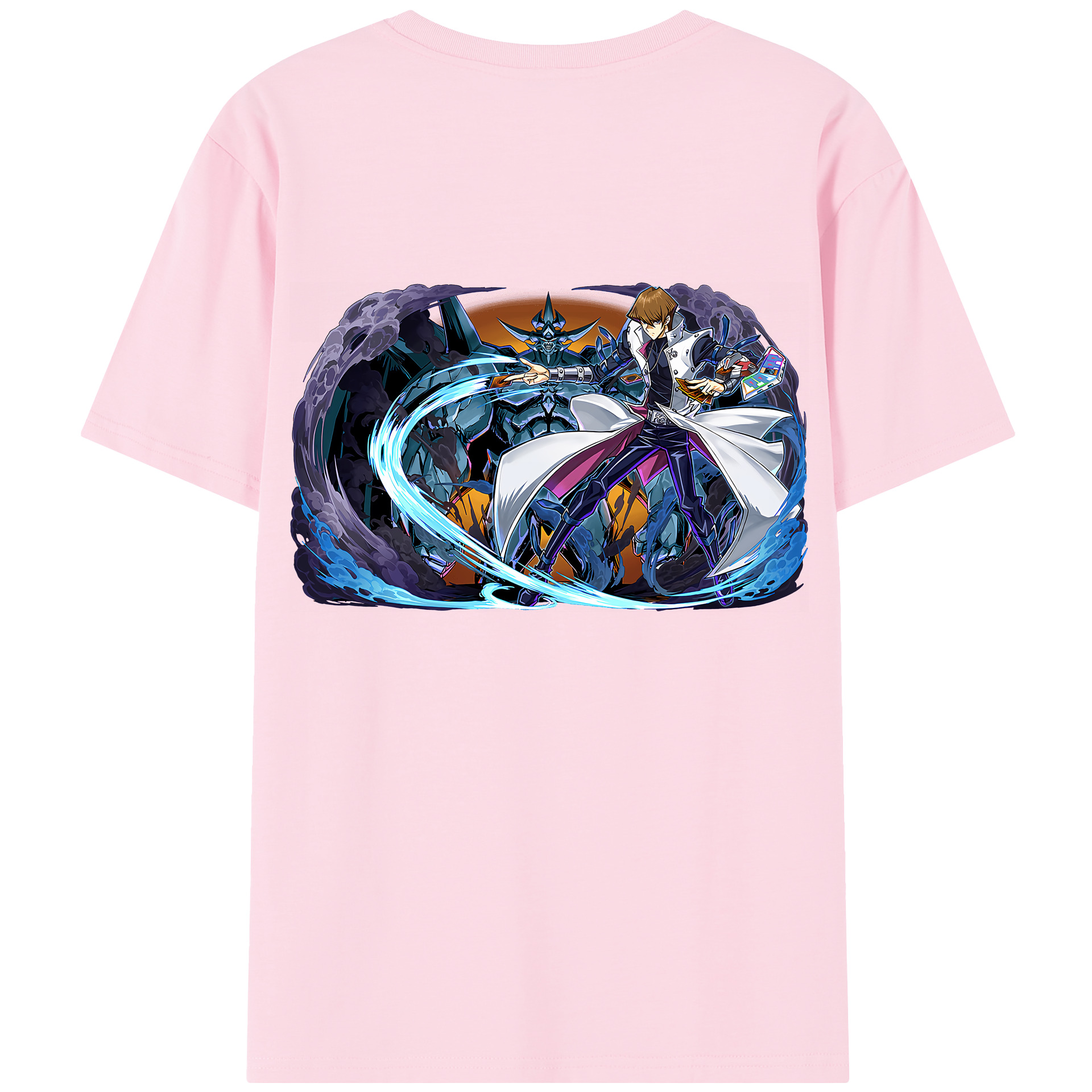 （画像用） 遊☆戯☆王 Yu-Gi-Oh! 綿100％半袖Tシャツ（背面プリント）
