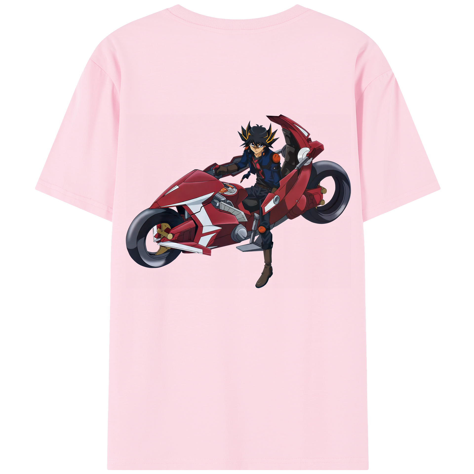 （画像用） 遊☆戯☆王 Yu-Gi-Oh! 綿100％半袖Tシャツ（背面プリント）