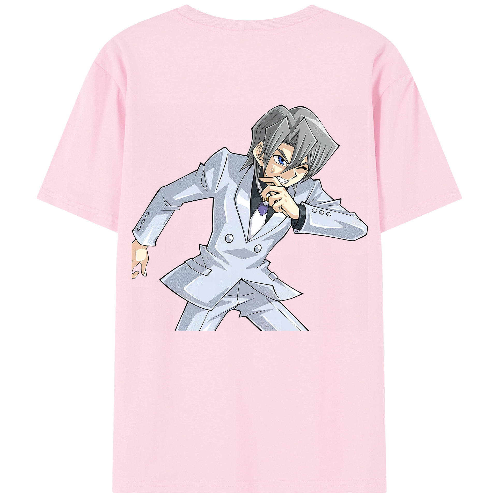 （画像用） 遊☆戯☆王 Yu-Gi-Oh! 綿100％半袖Tシャツ（背面プリント）