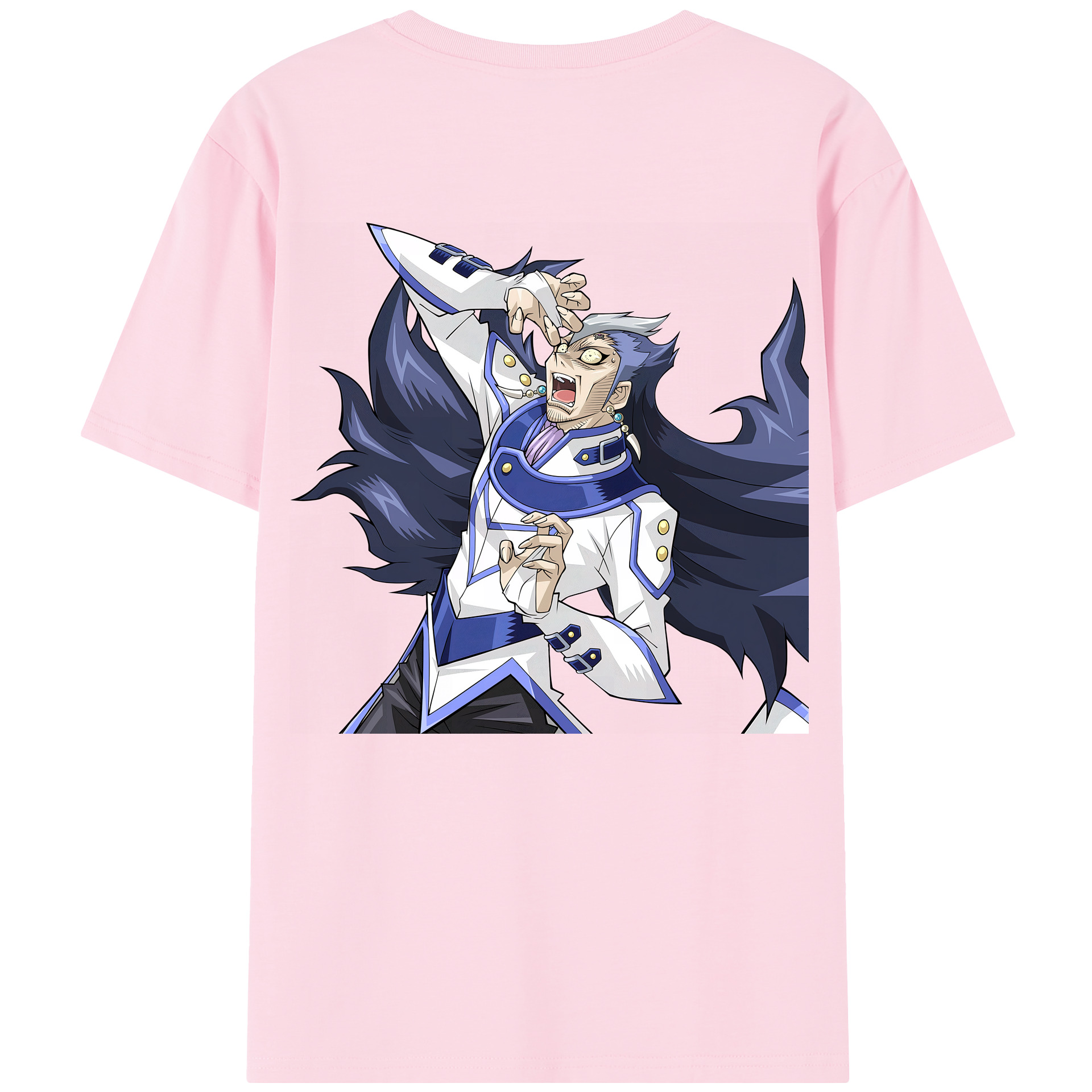 （画像用） 遊☆戯☆王 Yu-Gi-Oh! 綿100％半袖Tシャツ（背面プリント）