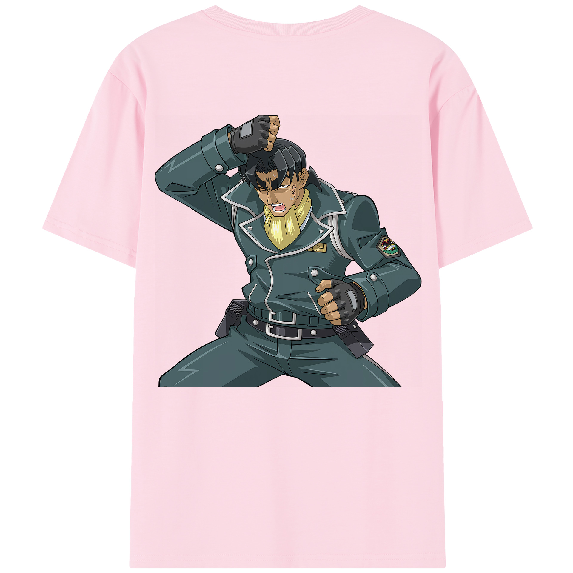 （画像用） 遊☆戯☆王 Yu-Gi-Oh! 綿100％半袖Tシャツ（背面プリント）