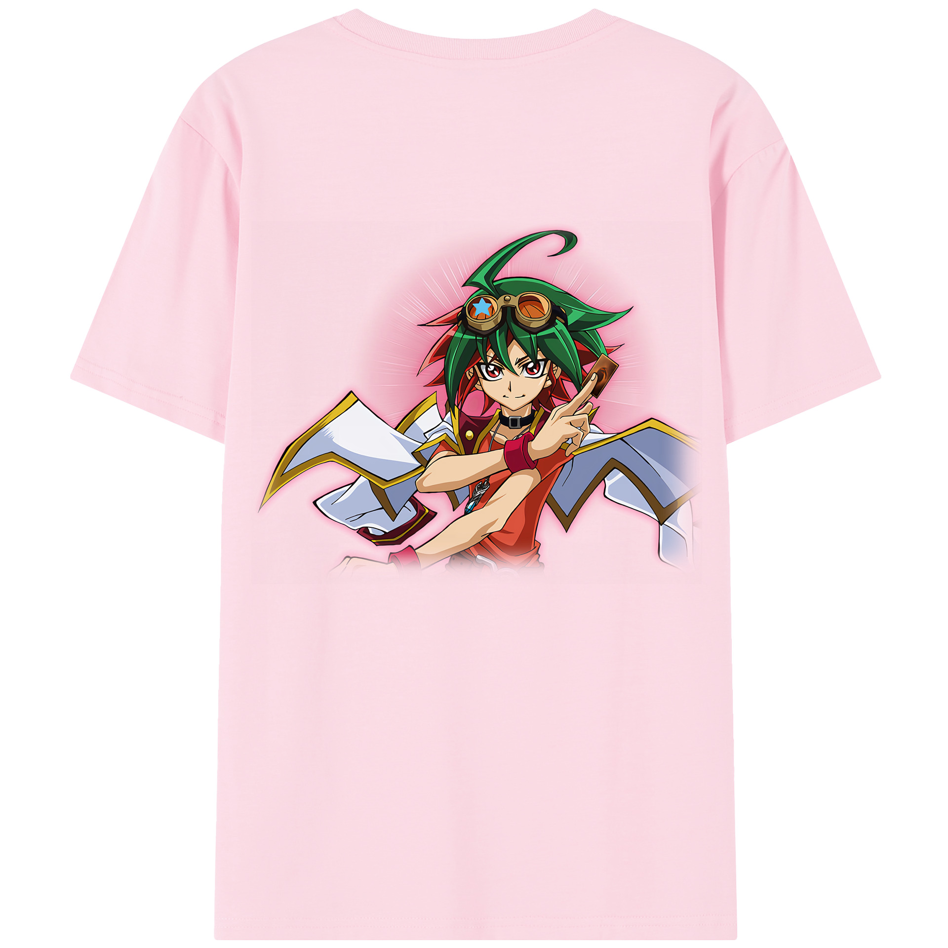 （画像用） 遊☆戯☆王 Yu-Gi-Oh! 綿100％半袖Tシャツ（背面プリント）