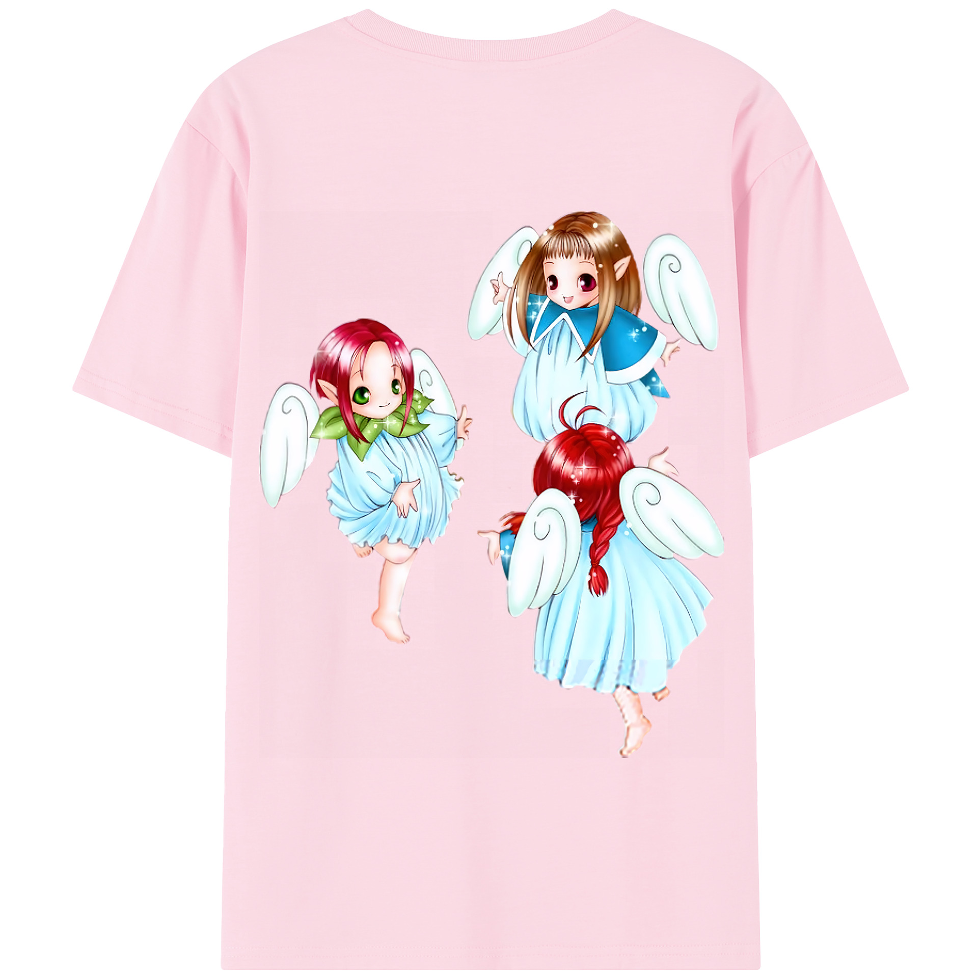 （画像用） 遊☆戯☆王 Yu-Gi-Oh! 綿100％半袖Tシャツ（背面プリント）