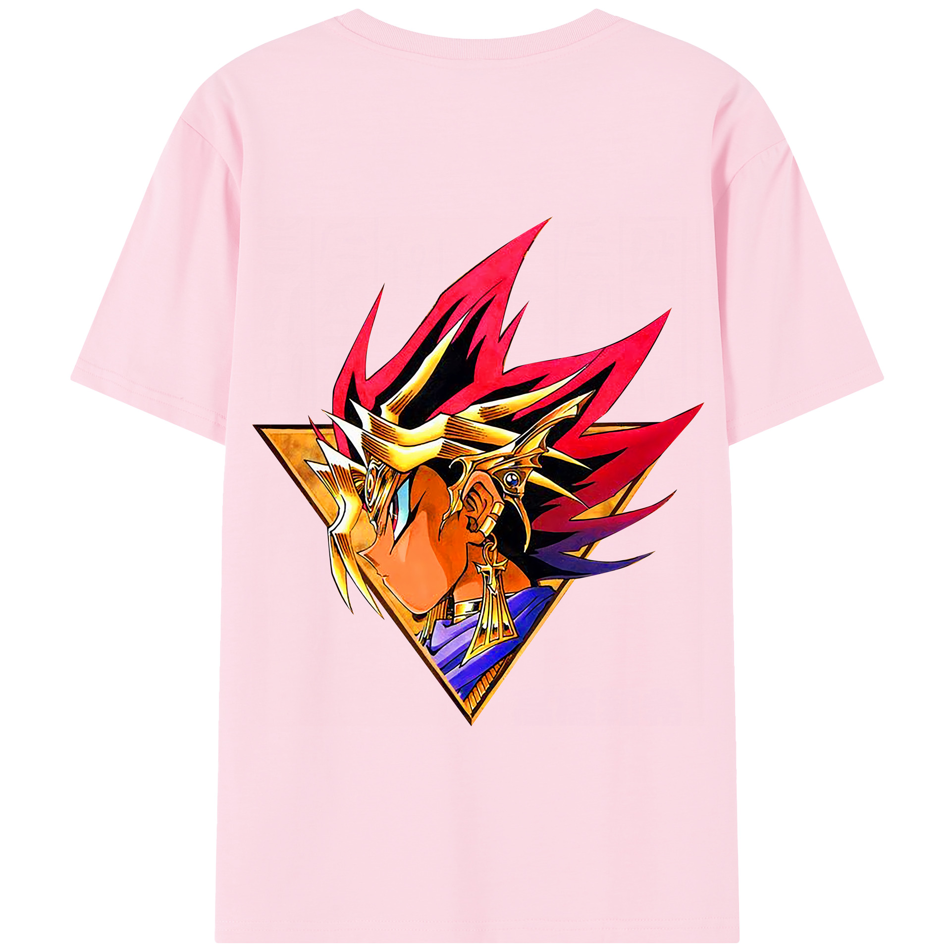（画像用） 遊☆戯☆王 Yu-Gi-Oh! 綿100％半袖Tシャツ（背面プリント）