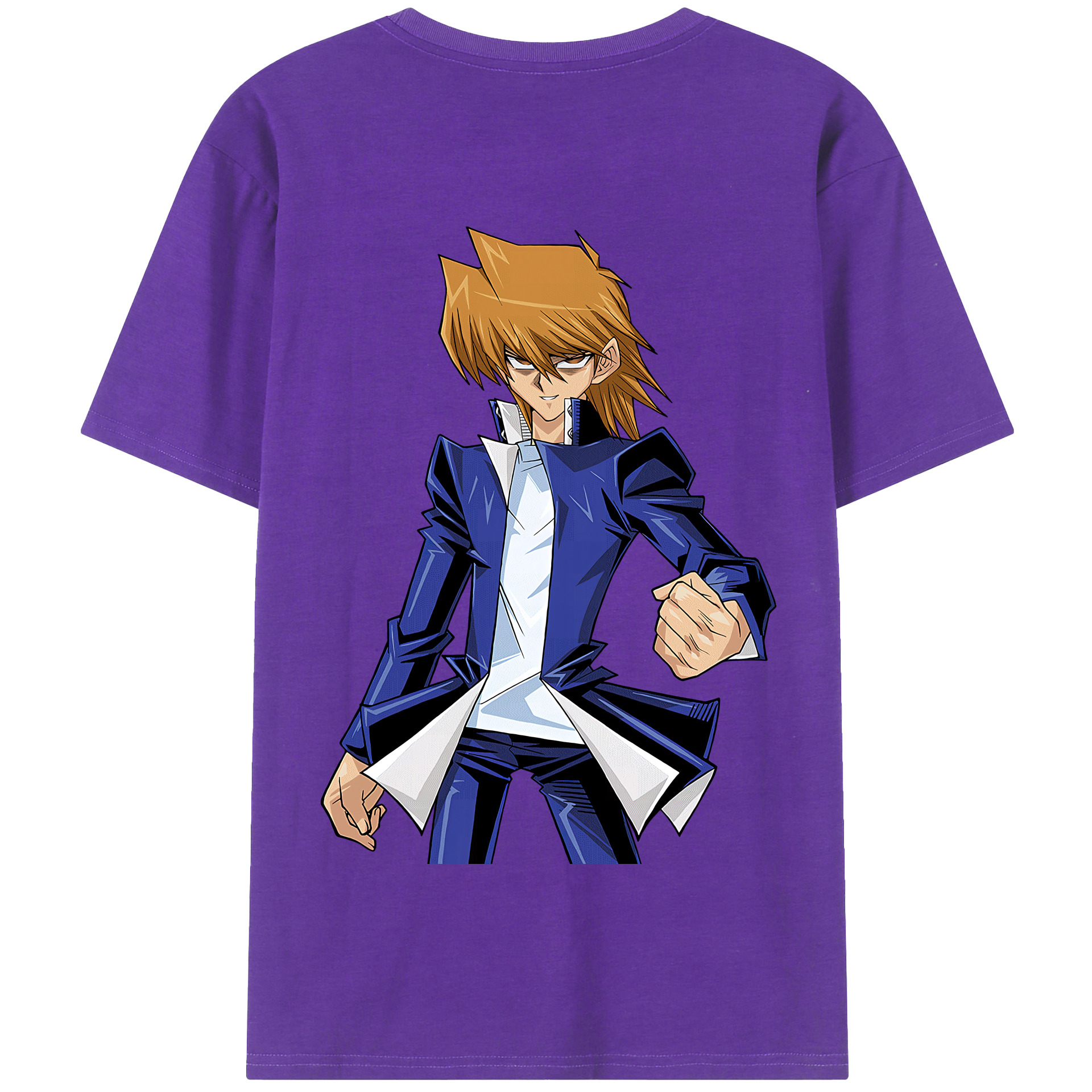 （画像用） 遊☆戯☆王 Yu-Gi-Oh! 綿100％半袖Tシャツ（背面プリント）