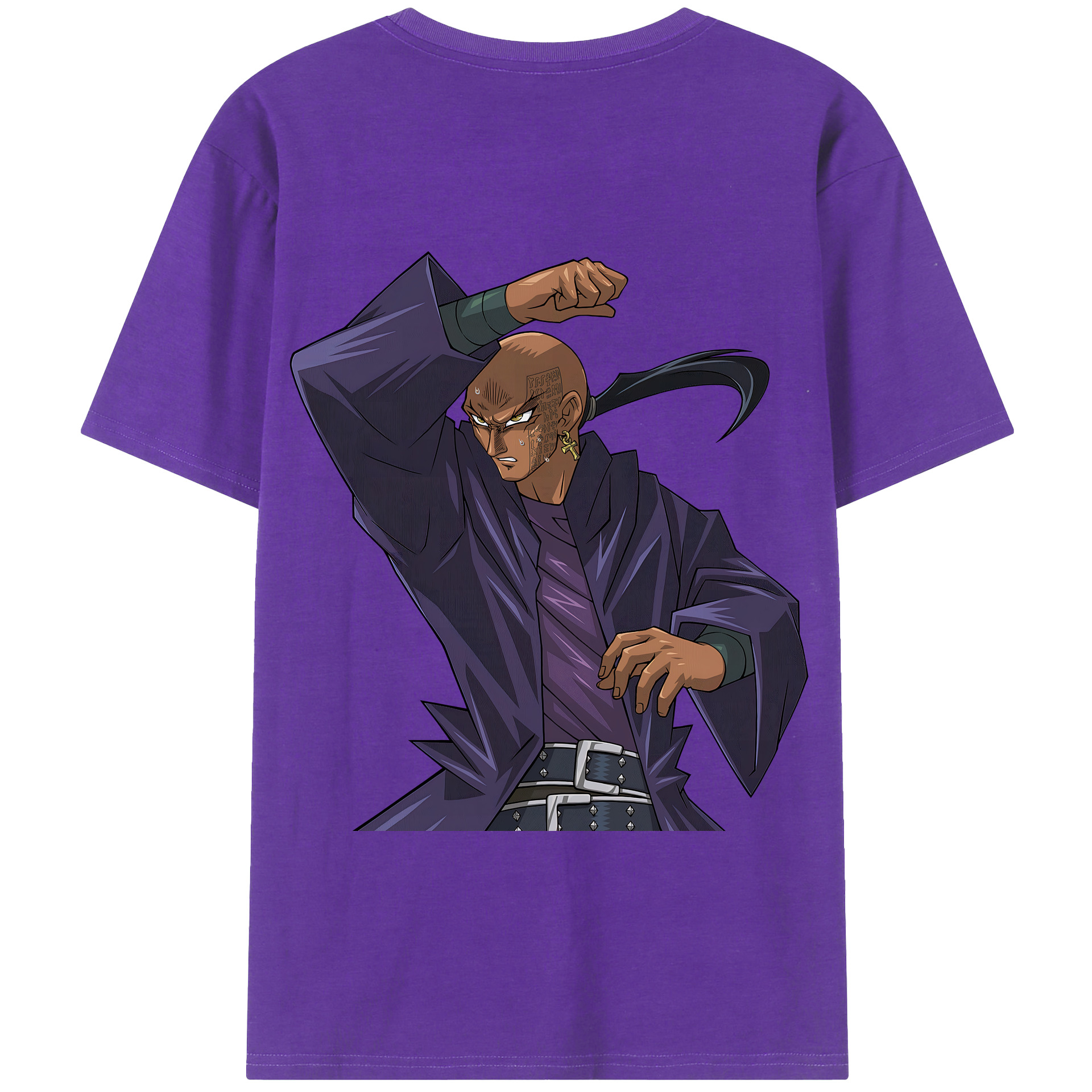 （画像用） 遊☆戯☆王 Yu-Gi-Oh! 綿100％半袖Tシャツ（背面プリント）