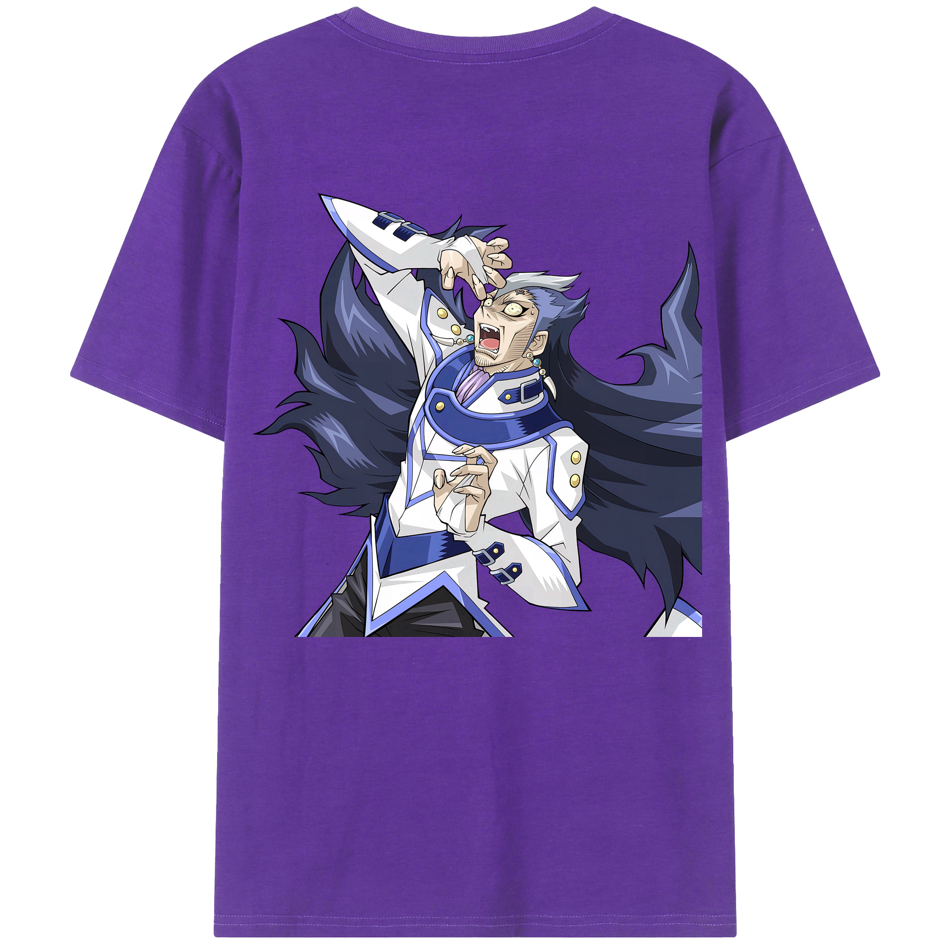 （画像用） 遊☆戯☆王 Yu-Gi-Oh! 綿100％半袖Tシャツ（背面プリント）
