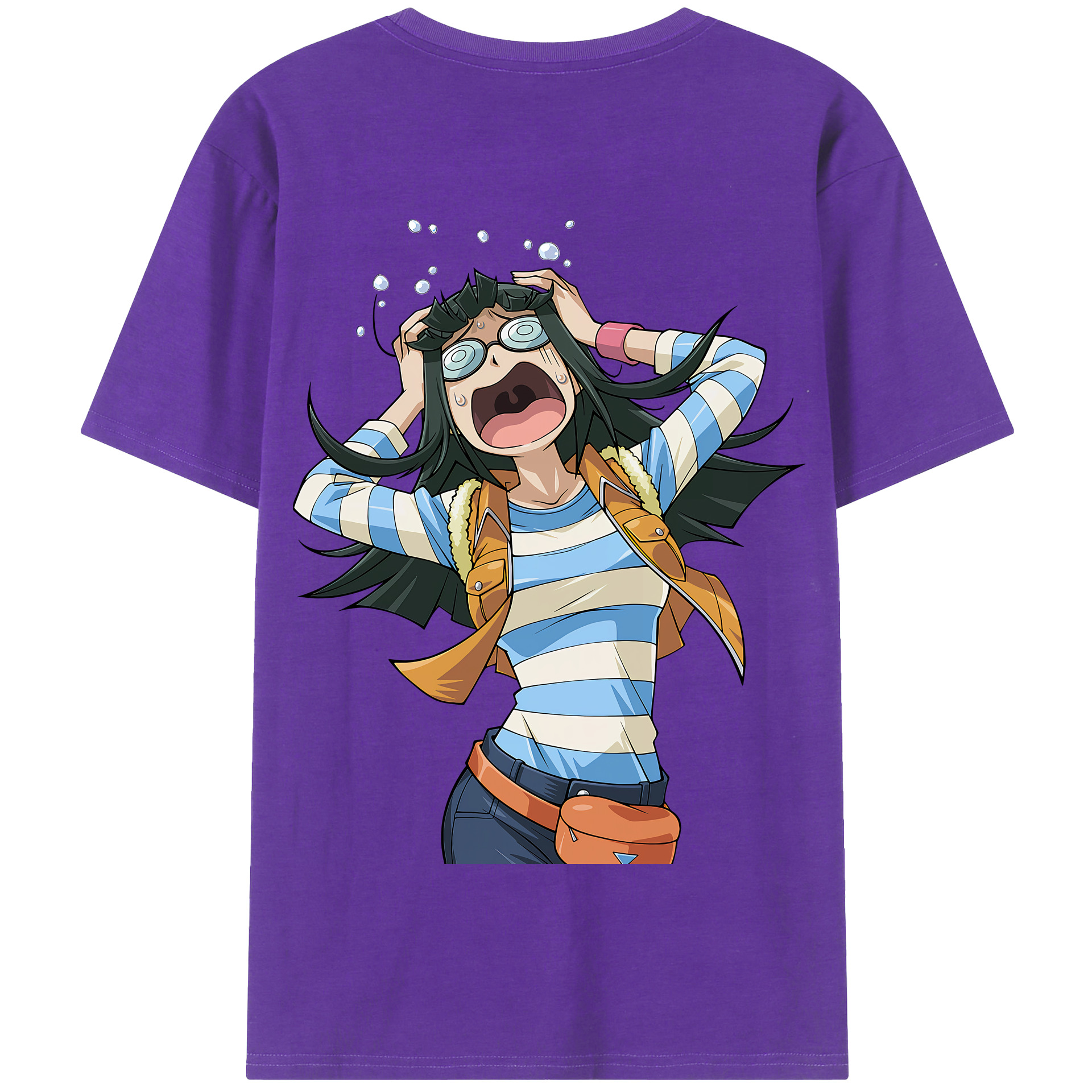 （画像用） 遊☆戯☆王 Yu-Gi-Oh! 綿100％半袖Tシャツ（背面プリント）