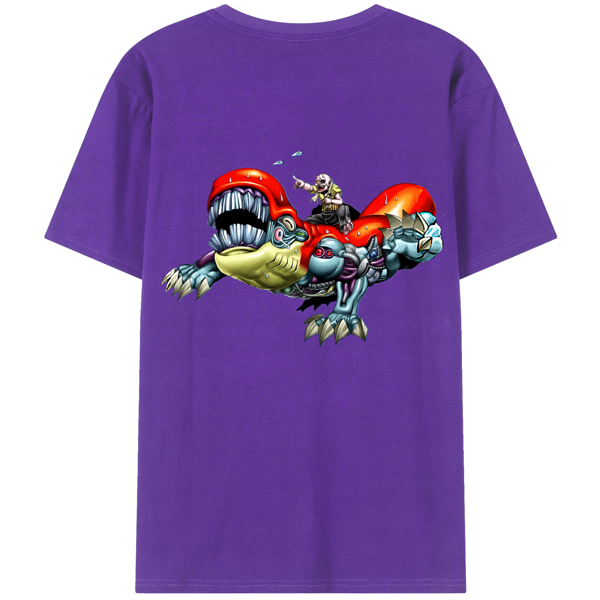 （画像用） 遊☆戯☆王 Yu-Gi-Oh! 綿100％半袖Tシャツ（背面プリント）