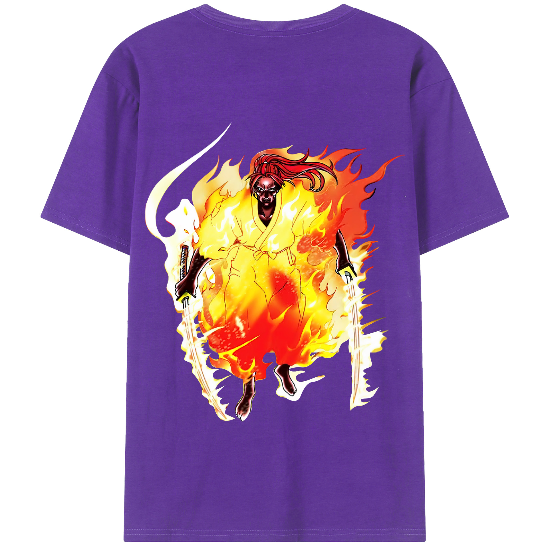 （画像用） 遊☆戯☆王 Yu-Gi-Oh! 綿100％半袖Tシャツ（背面プリント）