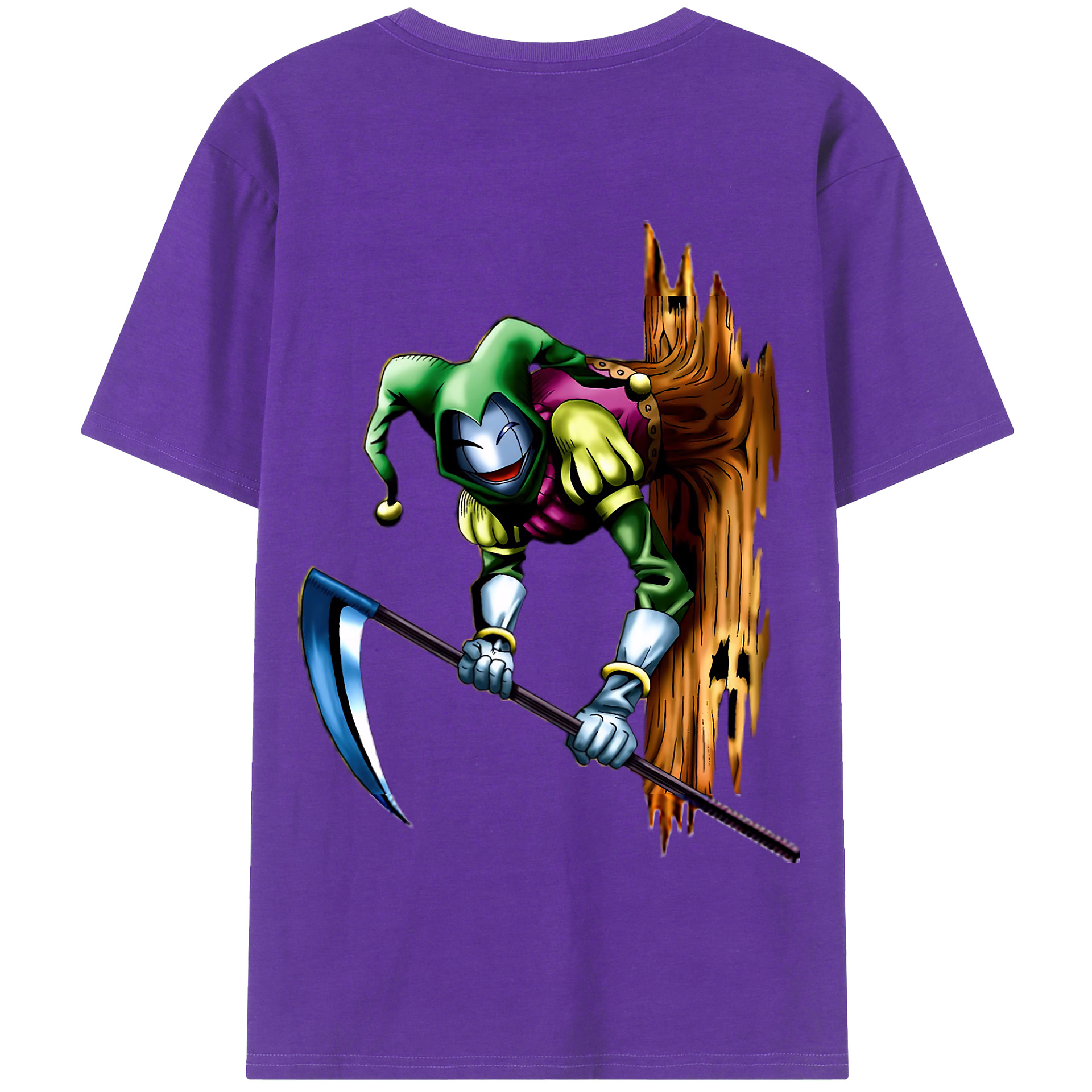 （画像用） 遊☆戯☆王 Yu-Gi-Oh! 綿100％半袖Tシャツ（背面プリント）