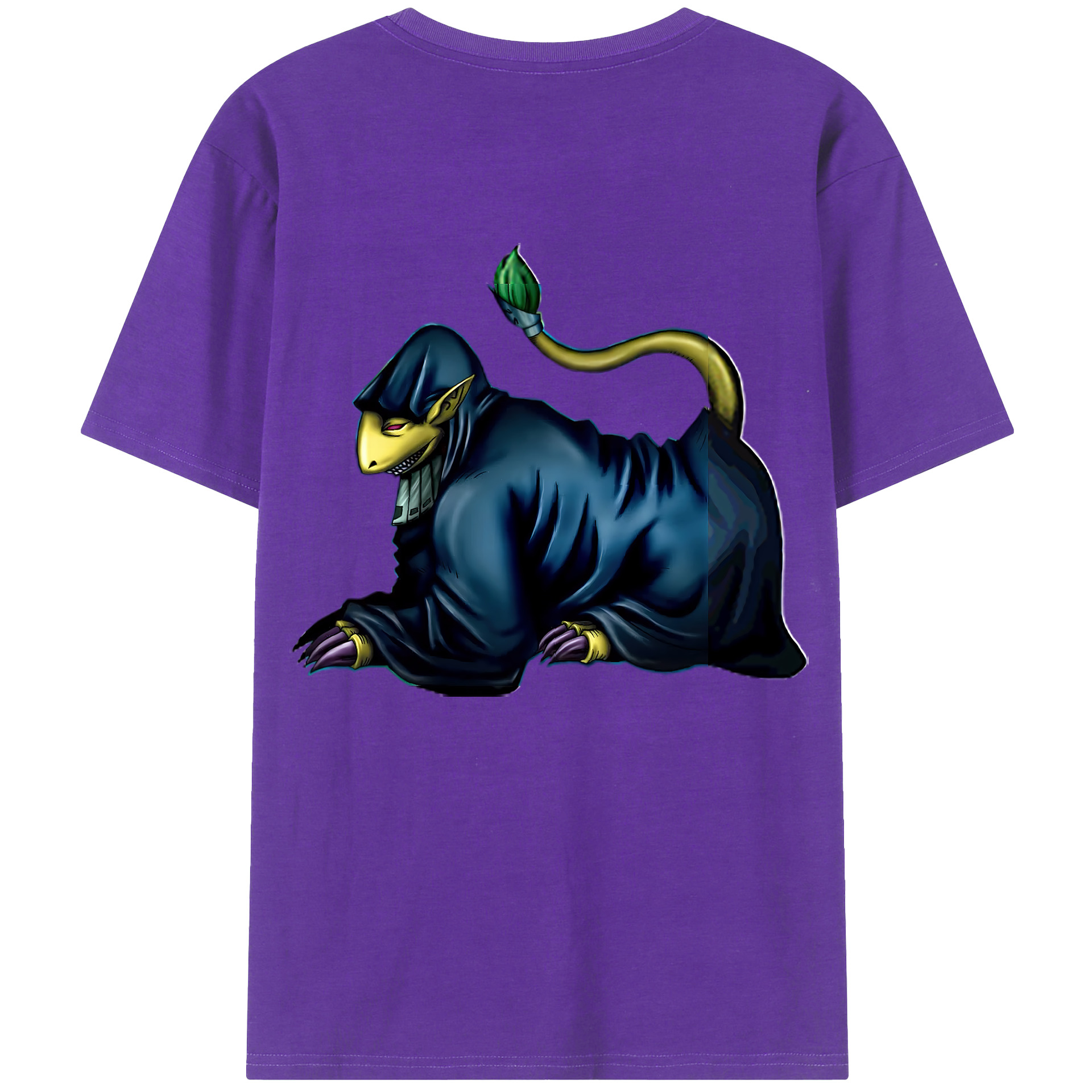 （画像用） 遊☆戯☆王 Yu-Gi-Oh! 綿100％半袖Tシャツ（背面プリント）