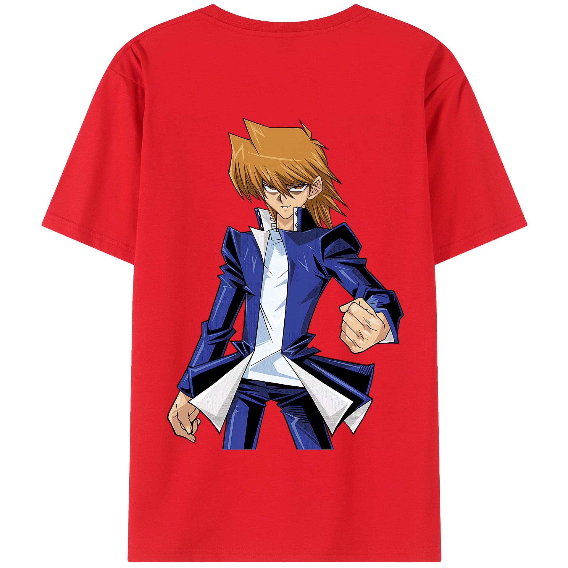 （画像用） 遊☆戯☆王 Yu-Gi-Oh! 綿100％半袖Tシャツ（背面プリント）