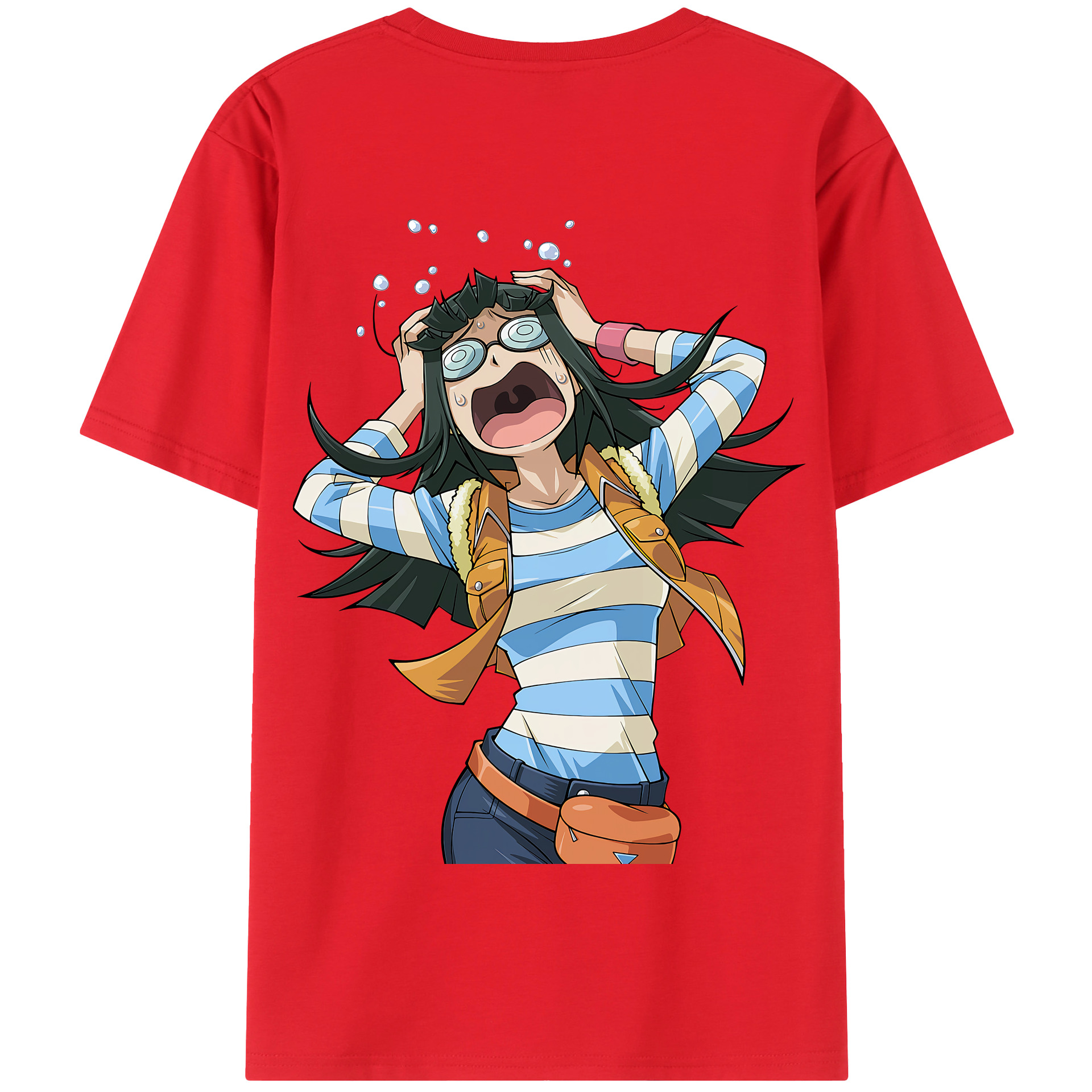 （画像用） 遊☆戯☆王 Yu-Gi-Oh! 綿100％半袖Tシャツ（背面プリント）