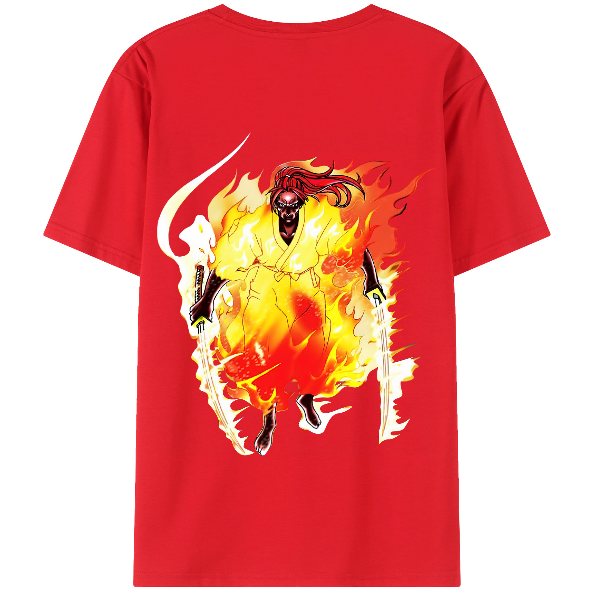 （画像用） 遊☆戯☆王 Yu-Gi-Oh! 綿100％半袖Tシャツ（背面プリント）