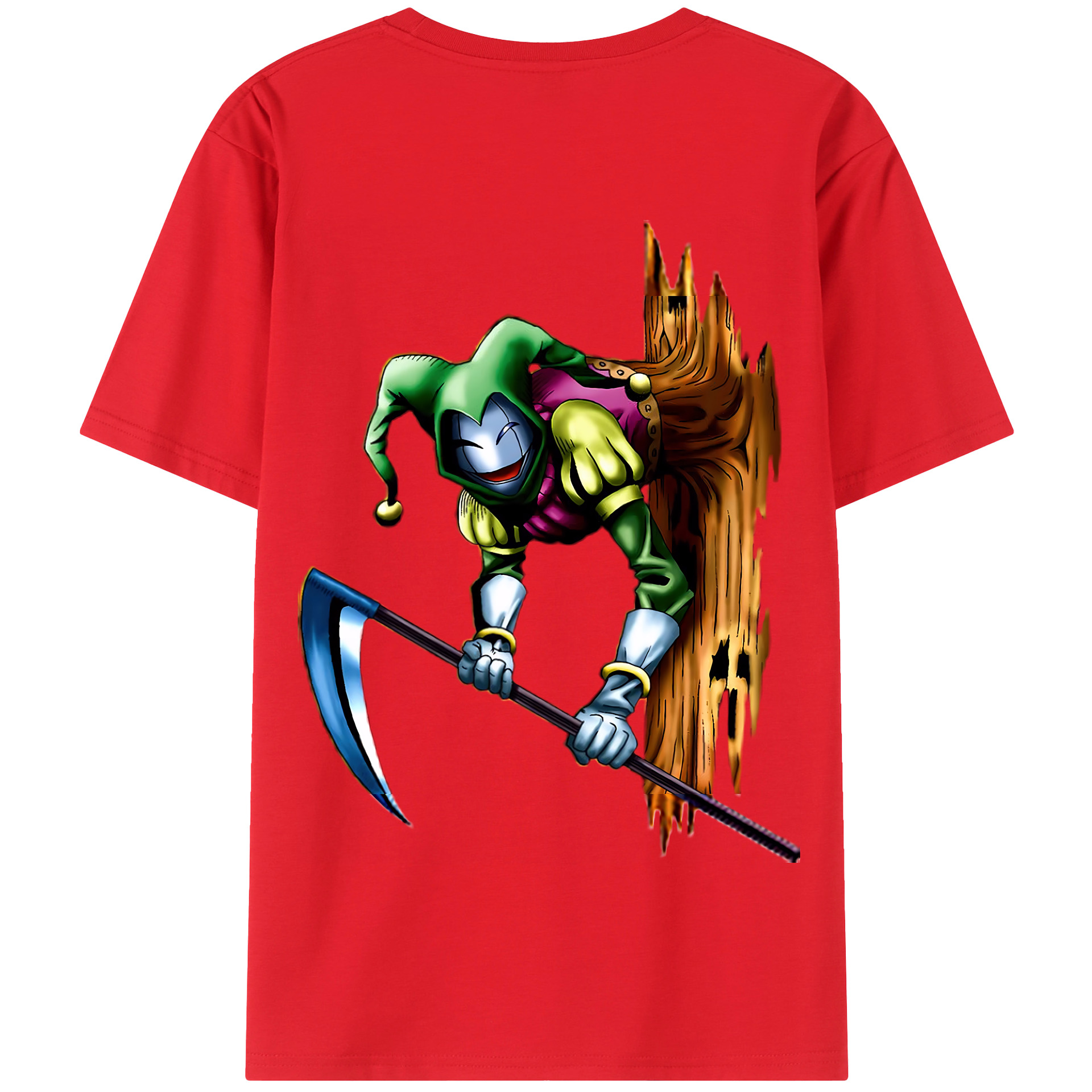 （画像用） 遊☆戯☆王 Yu-Gi-Oh! 綿100％半袖Tシャツ（背面プリント）