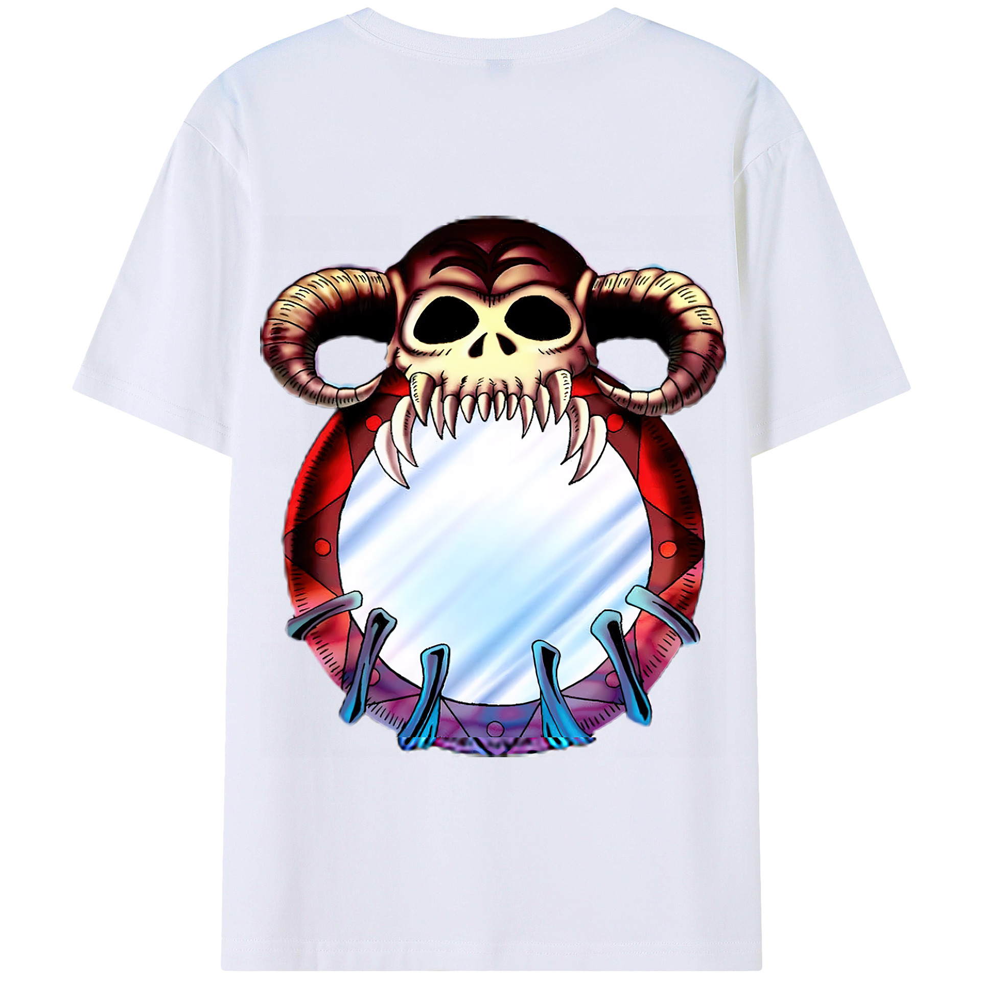 （画像用） 遊☆戯☆王 Yu-Gi-Oh! 綿100％半袖Tシャツ（背面プリント）