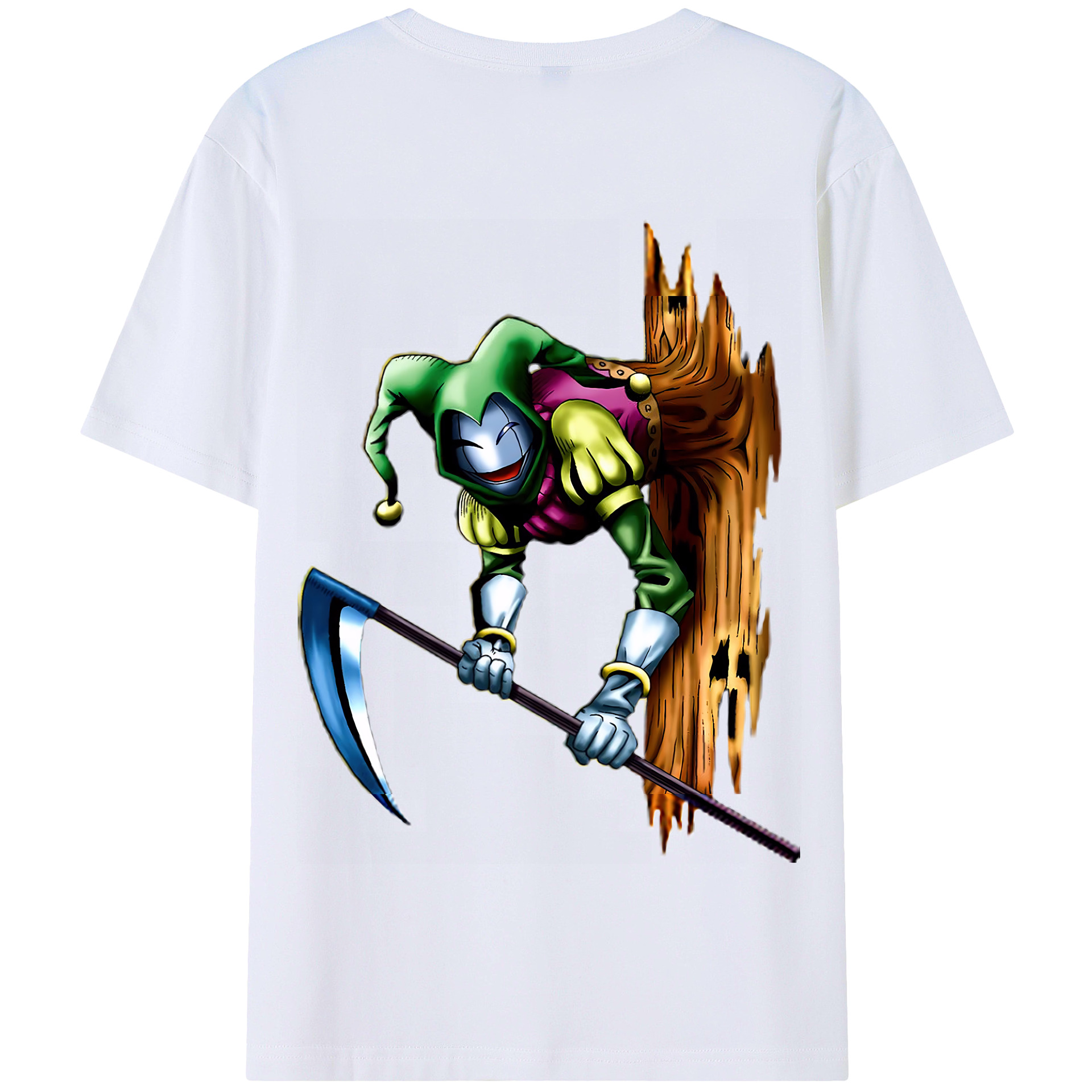 （画像用） 遊☆戯☆王 Yu-Gi-Oh! 綿100％半袖Tシャツ（背面プリント）