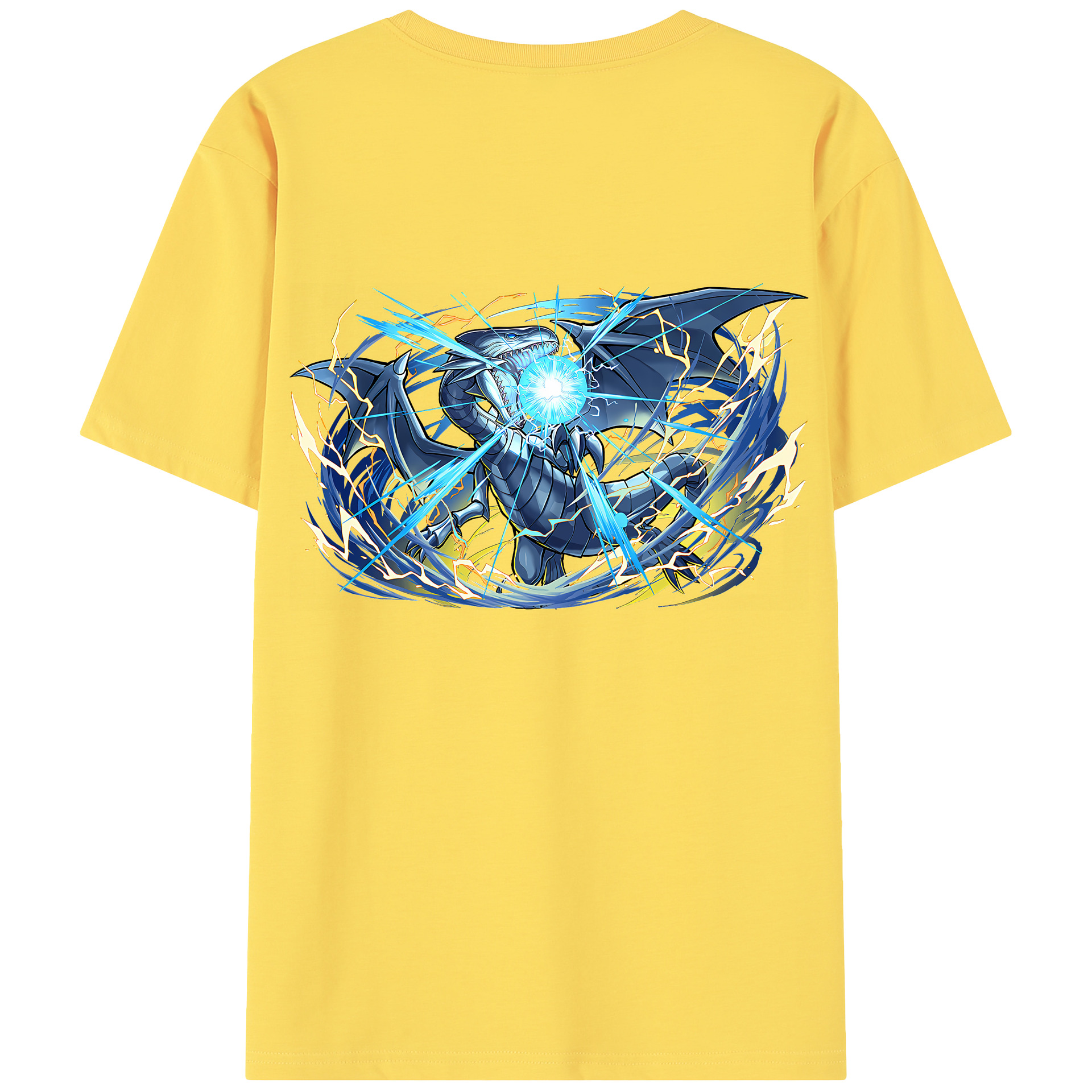（画像用） 遊☆戯☆王 Yu-Gi-Oh! 綿100％半袖Tシャツ（背面プリント）