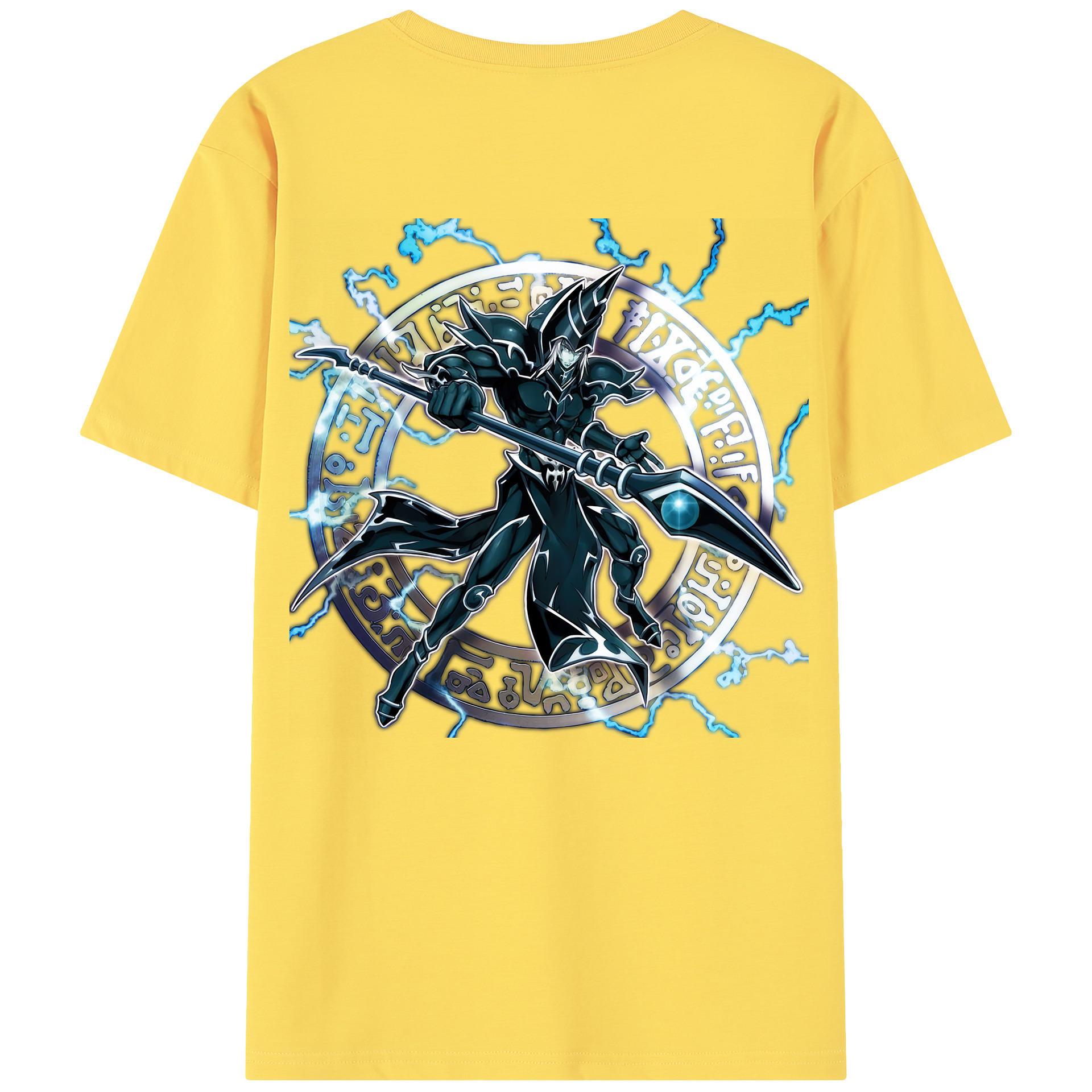 （画像用） 遊☆戯☆王 Yu-Gi-Oh! 綿100％半袖Tシャツ（背面プリント）