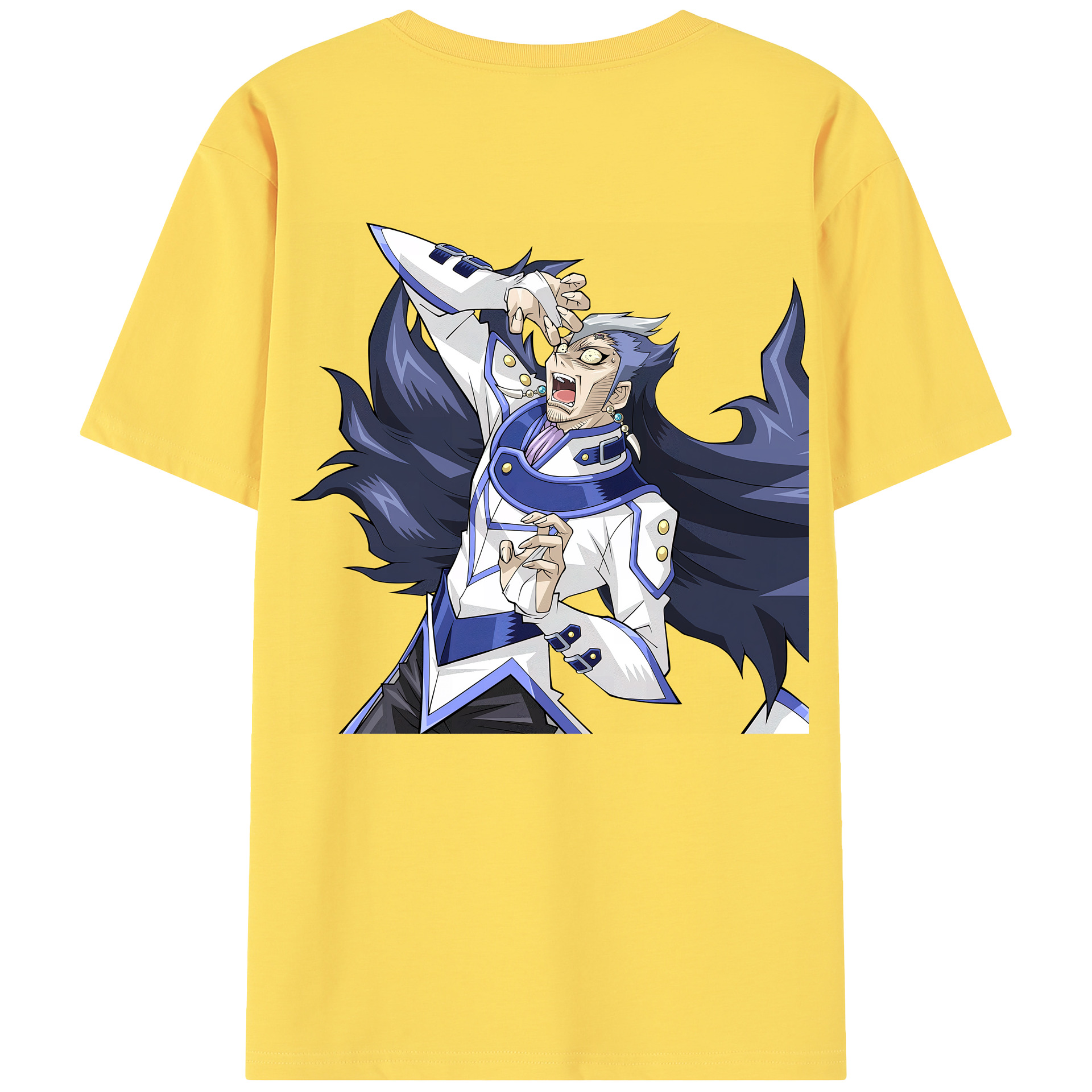 （画像用） 遊☆戯☆王 Yu-Gi-Oh! 綿100％半袖Tシャツ（背面プリント）