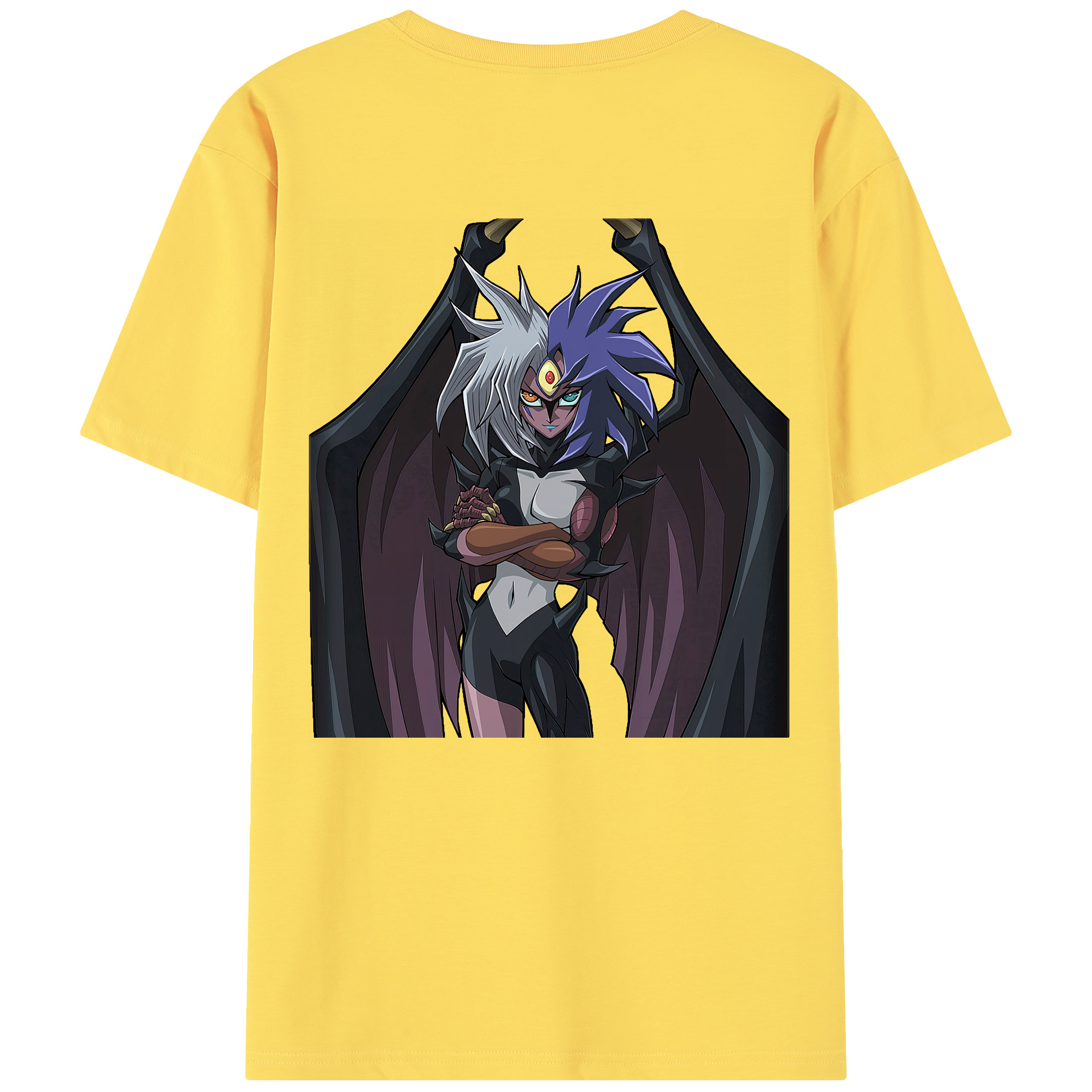 （画像用） 遊☆戯☆王 Yu-Gi-Oh! 綿100％半袖Tシャツ（背面プリント）